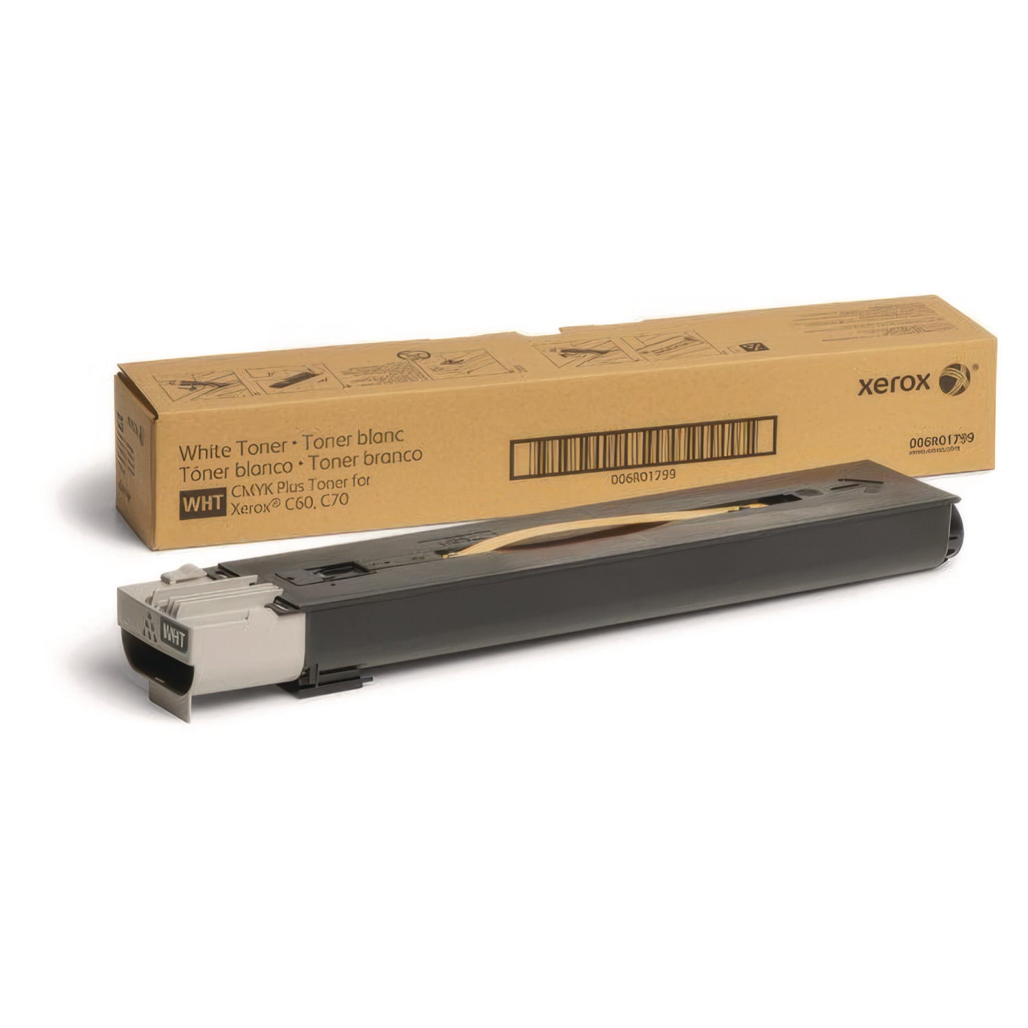 006R01799 Toner, 15,000 Page-Yield, White