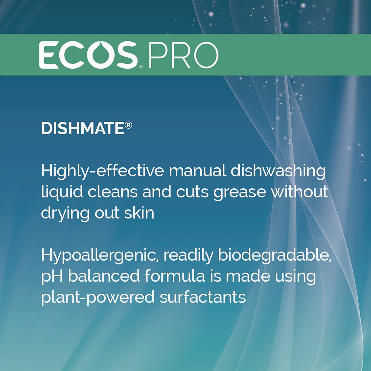 ECOS® PRO Dishmate Manual Dish Liquid, 128 oz Bottle