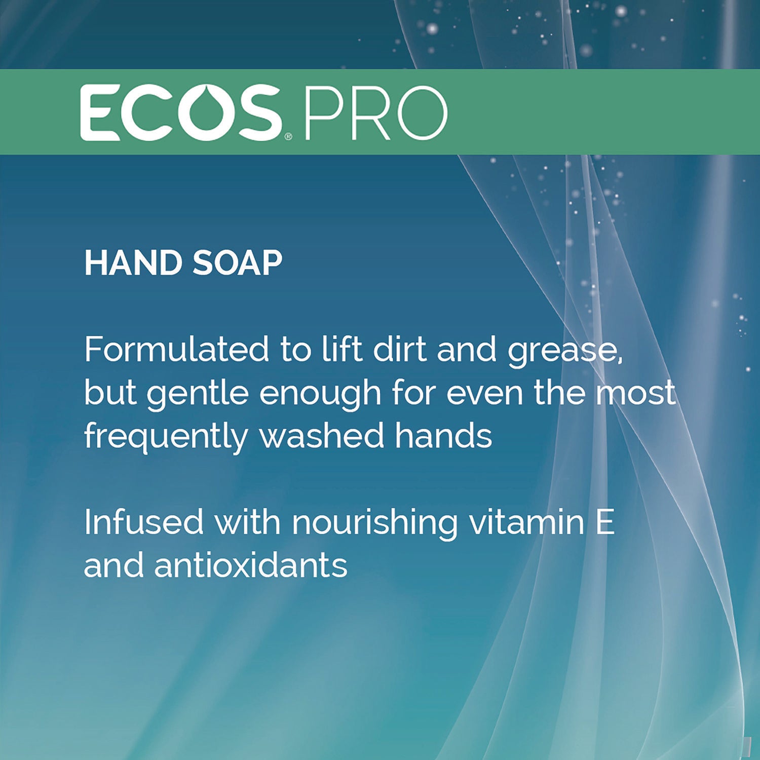 ECOS® PRO Liquid Hand Soap, Free and Clear, 17 oz, 6/Carton