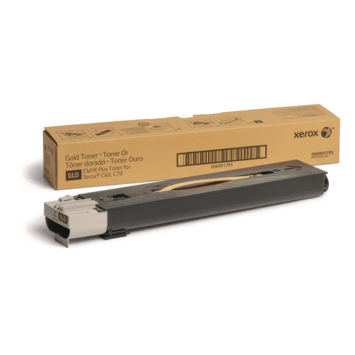 Xerox® 006R01795 Toner, 24,000 Page-Yield, Gold