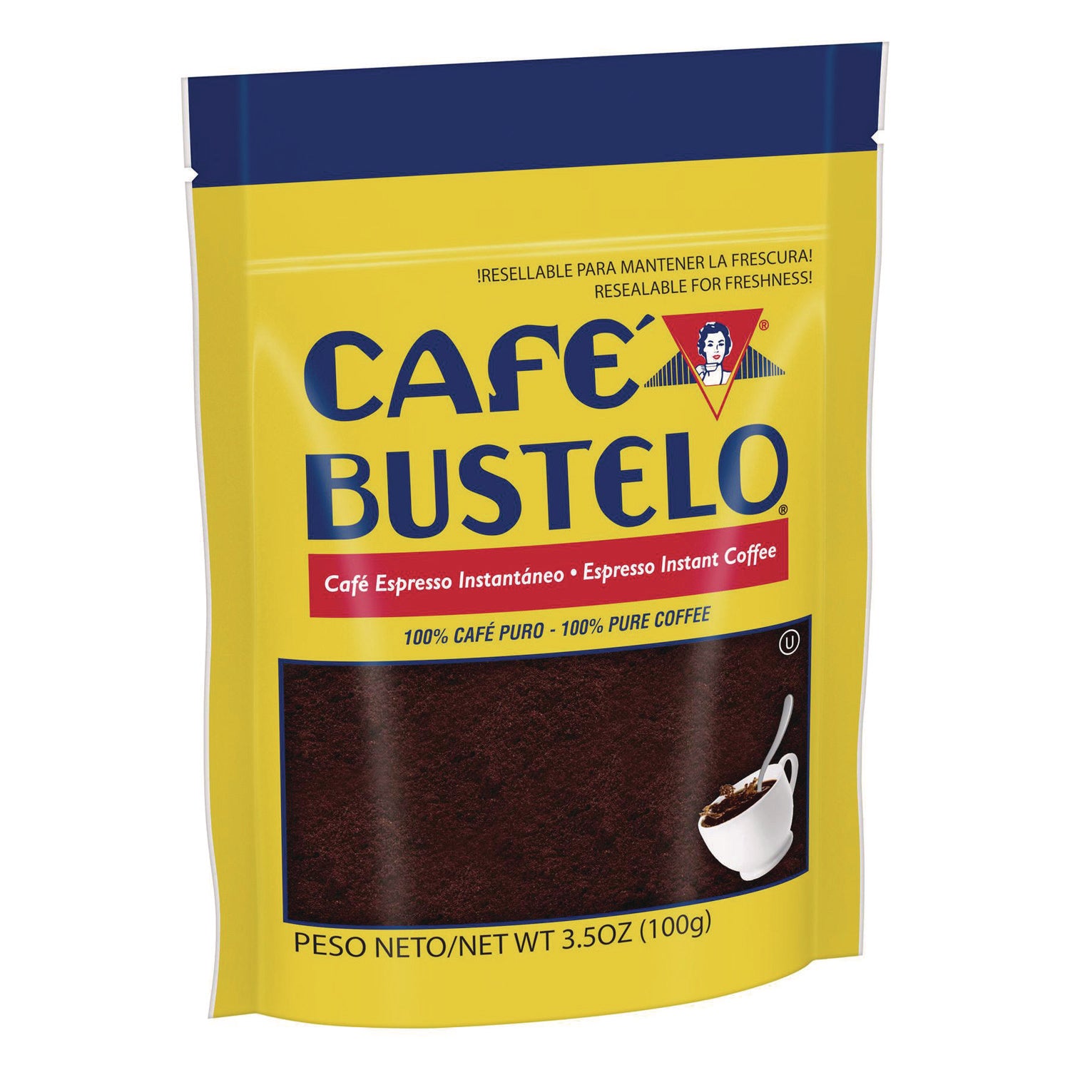 Folgers® Cafe Bustelo Instant Coffee, Espresso, 3.5 oz Packet