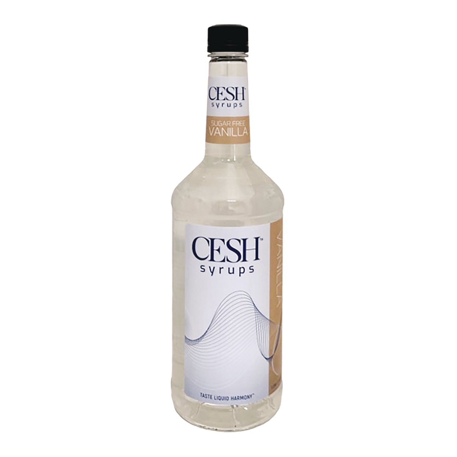 CESH™ Vanilla Sugar-Free Syrup, 33.81 oz Bottle, 2/Carton