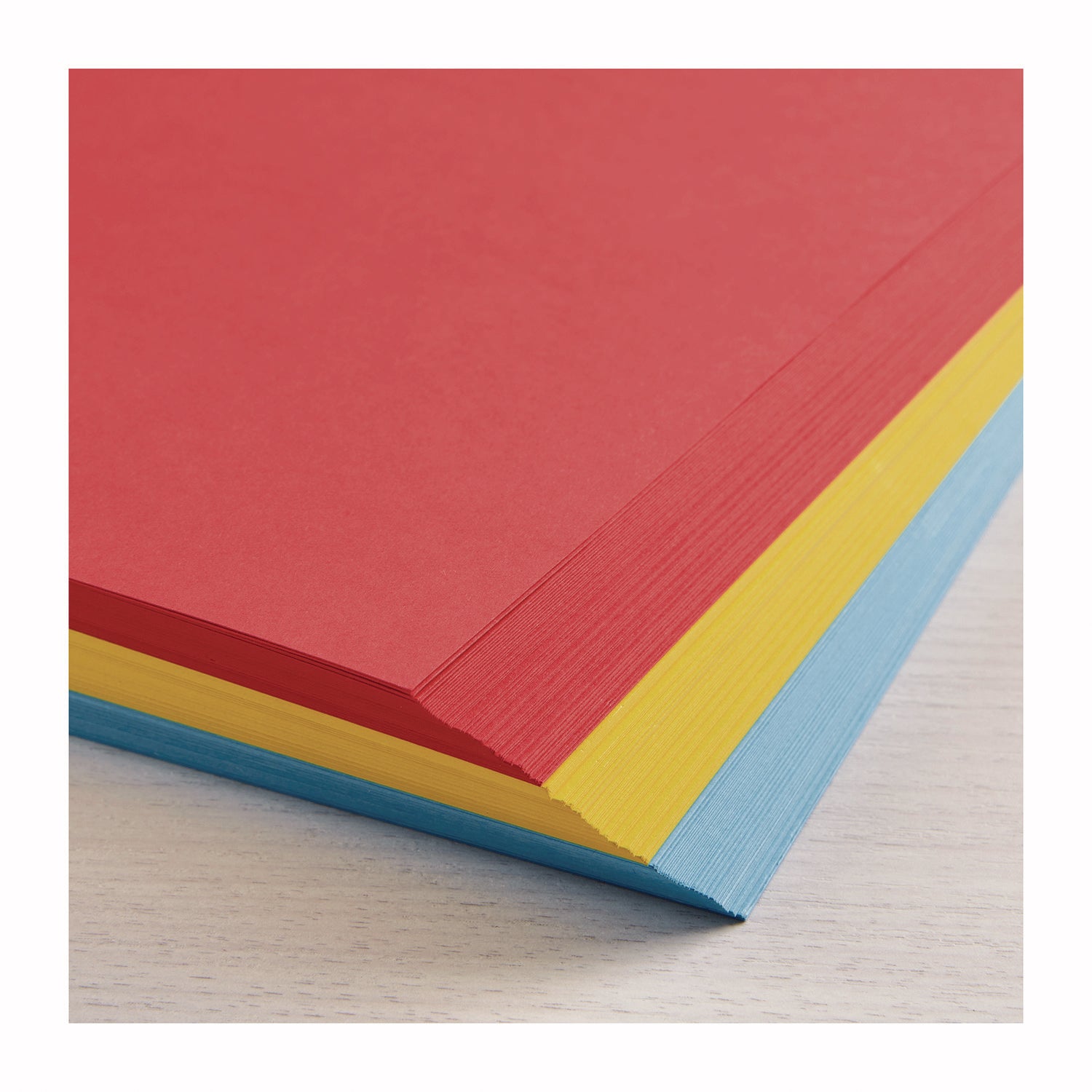 Astrobrights® Color Cardstock -"Primary" Assortment, 65 lb Cover Weight, 8.5 x 11, Assorted Primary Colors, 150/Pack