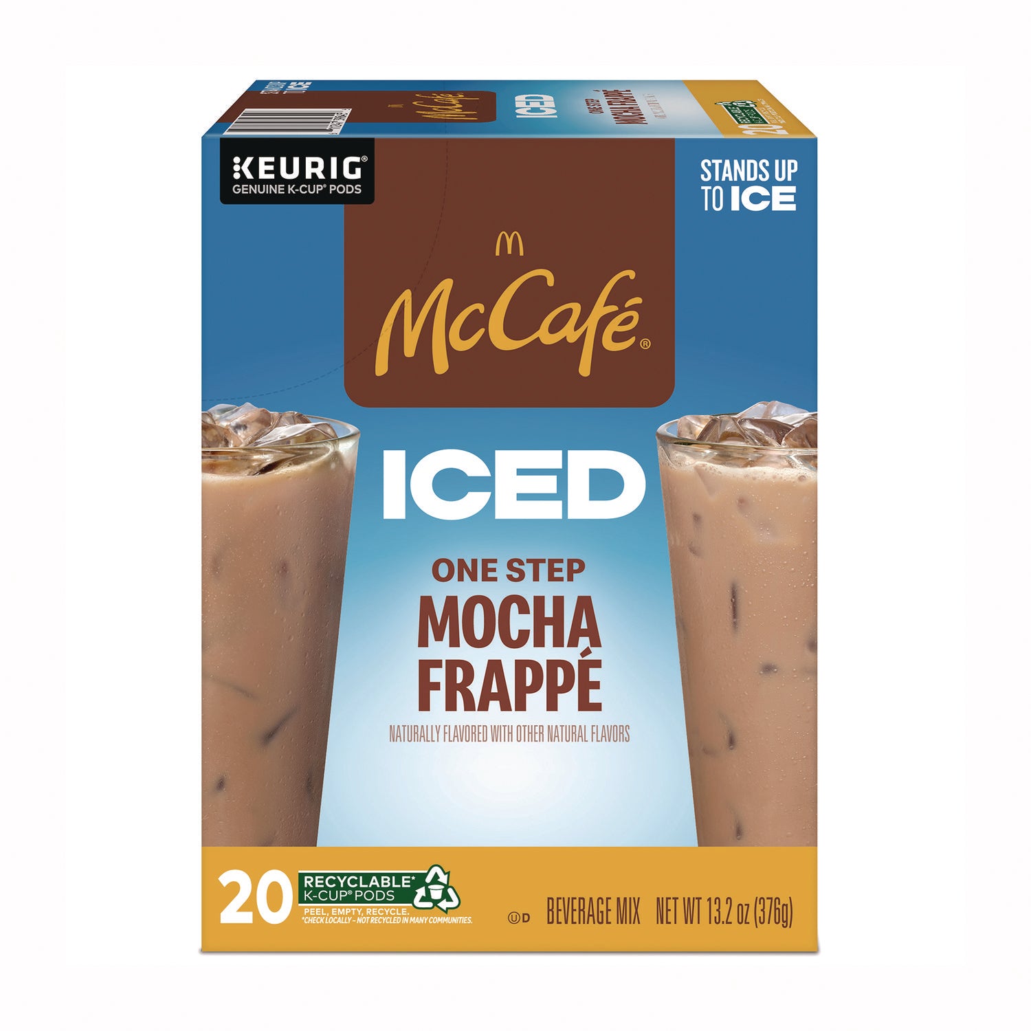 McCafe® Mocha Frappe Iced Coffee Keurig K-Cup Pods, 20/Box