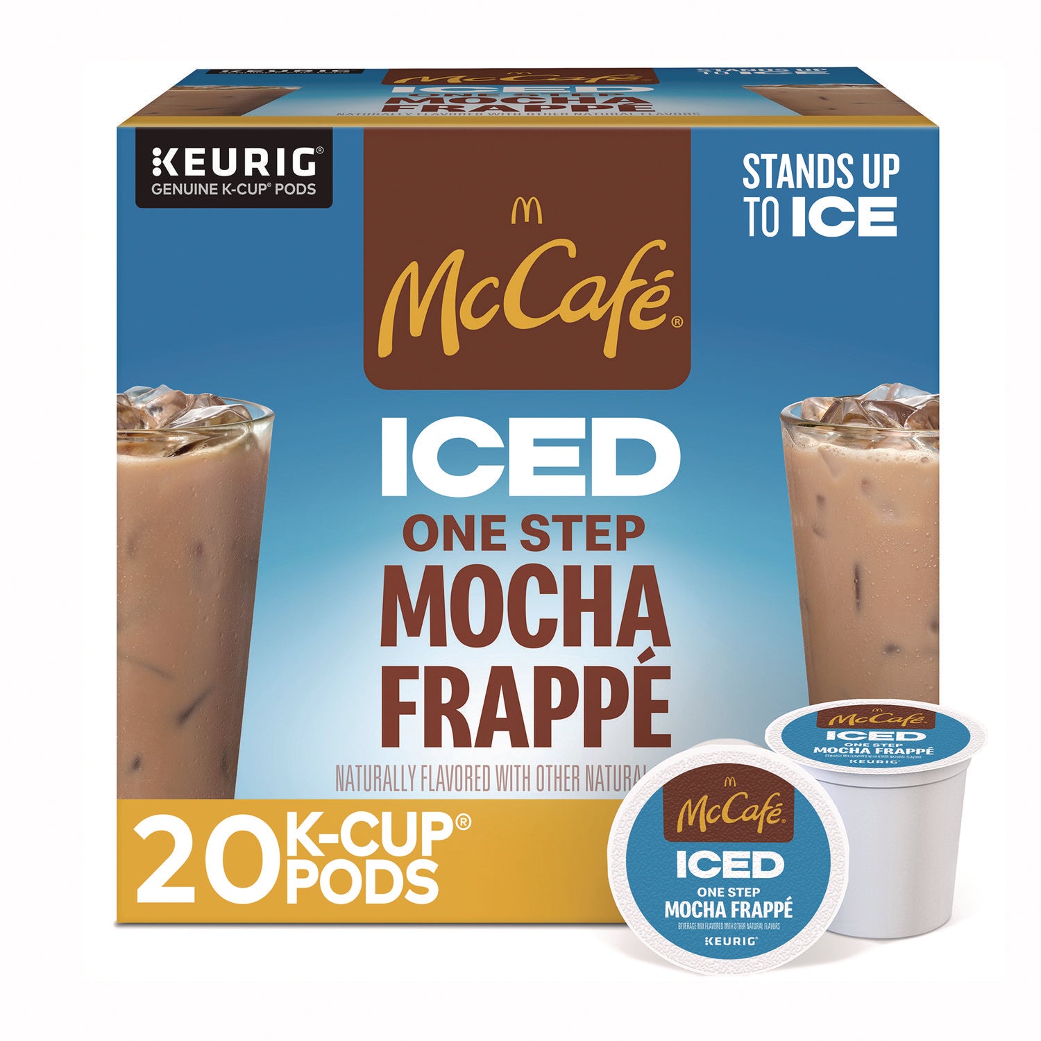 McCafe® Mocha Frappe Iced Coffee Keurig K-Cup Pods, 20/Box