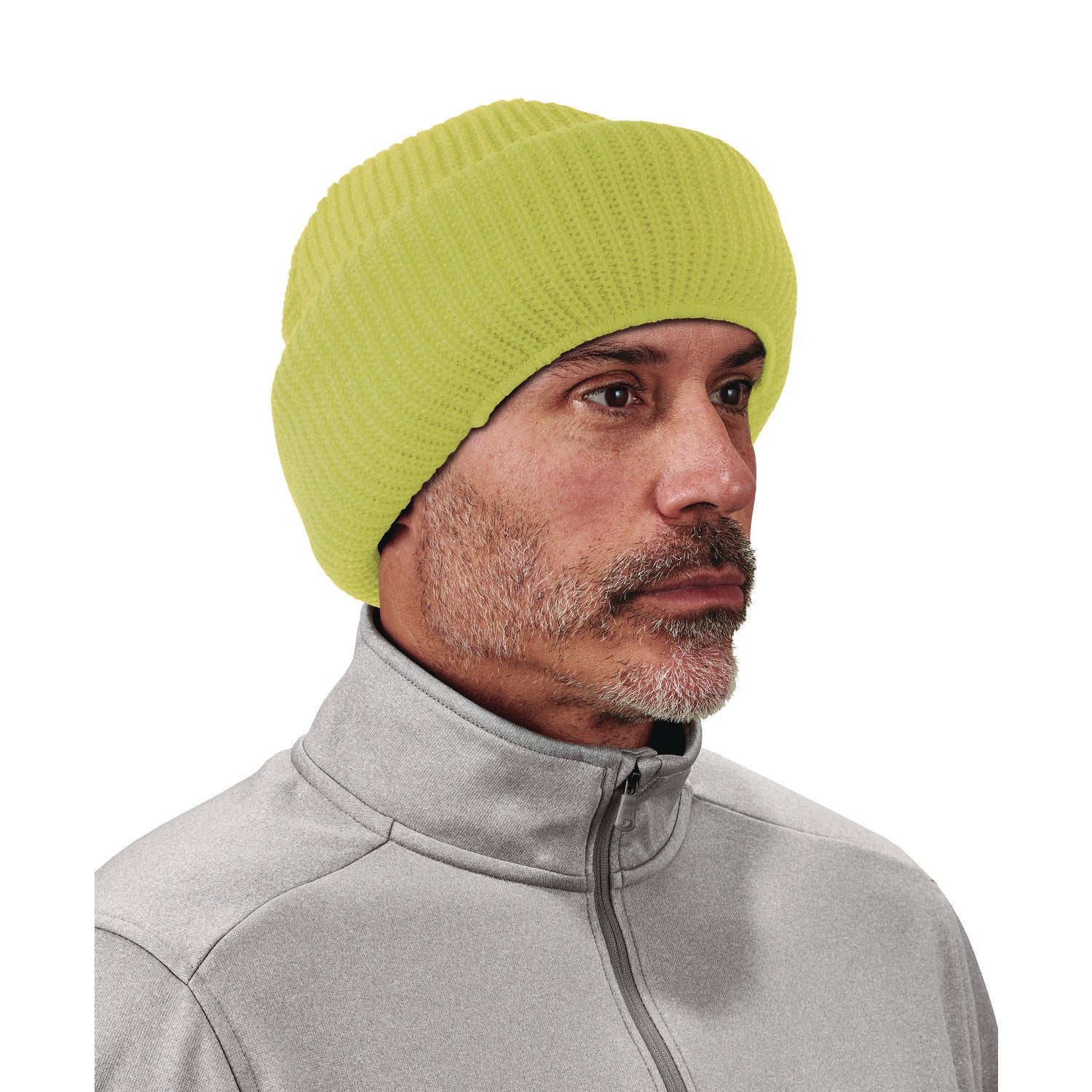 ergodyne® N-Ferno 6829 Freezer Balaclava Face Mask, Acrylic, One Size Fits Most, Lime