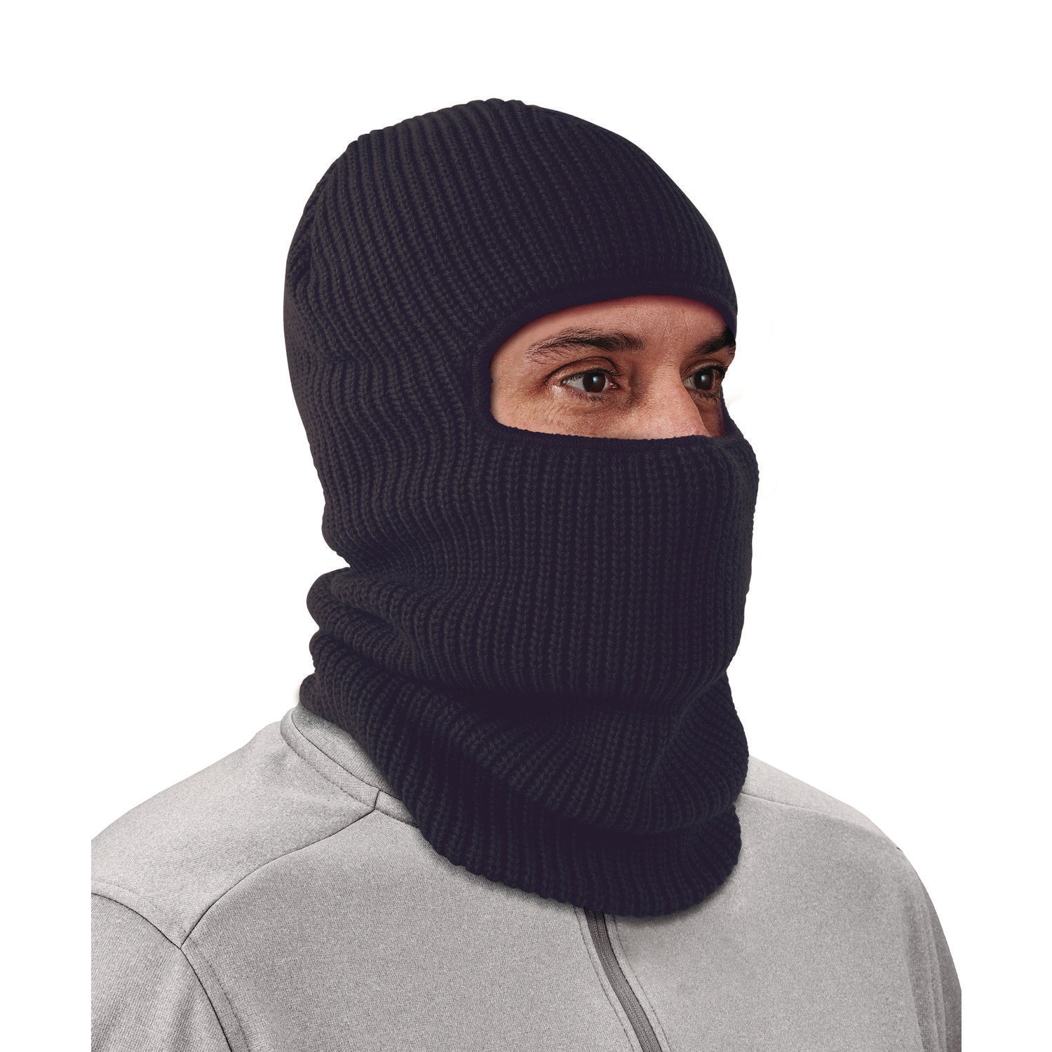 ergodyne® N-Ferno 6829 Freezer Balaclava Face Mask, Acrylic, One Size Fits Most, Navy