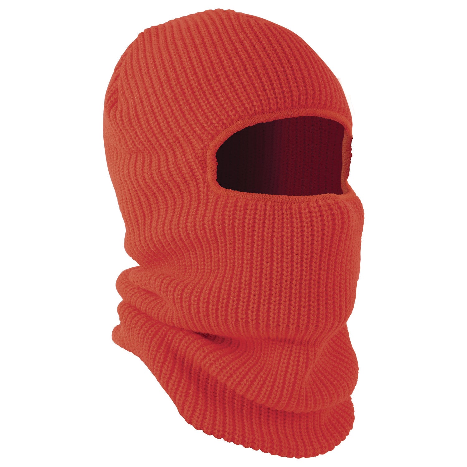 ergodyne® N-Ferno 6829 Freezer Balaclava Face Mask, Acrylic, One Size Fits Most, Orange