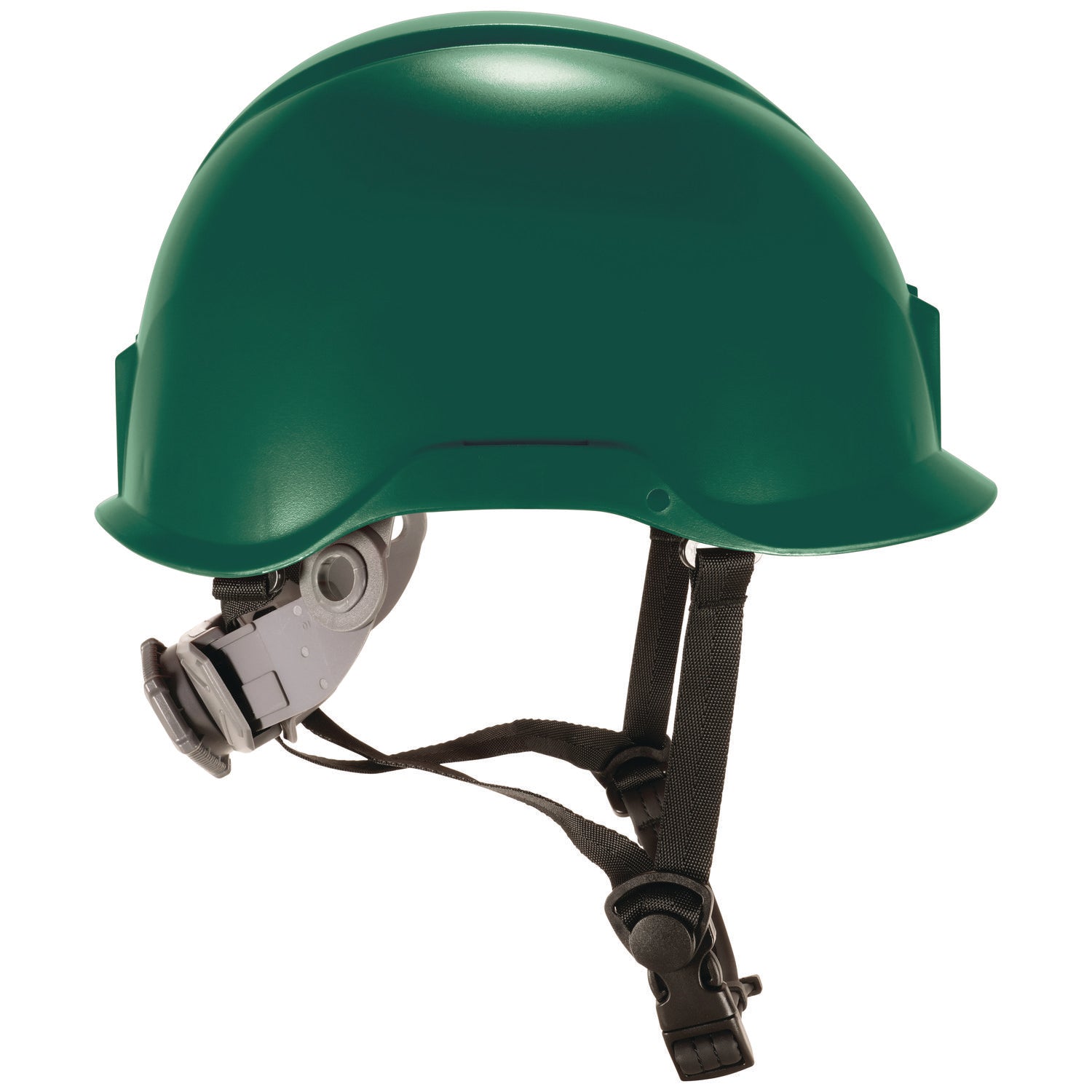 ergodyne® Skullerz 8976 Class E Safety Helmet, 6-Point Ratchet Suspension, Green,