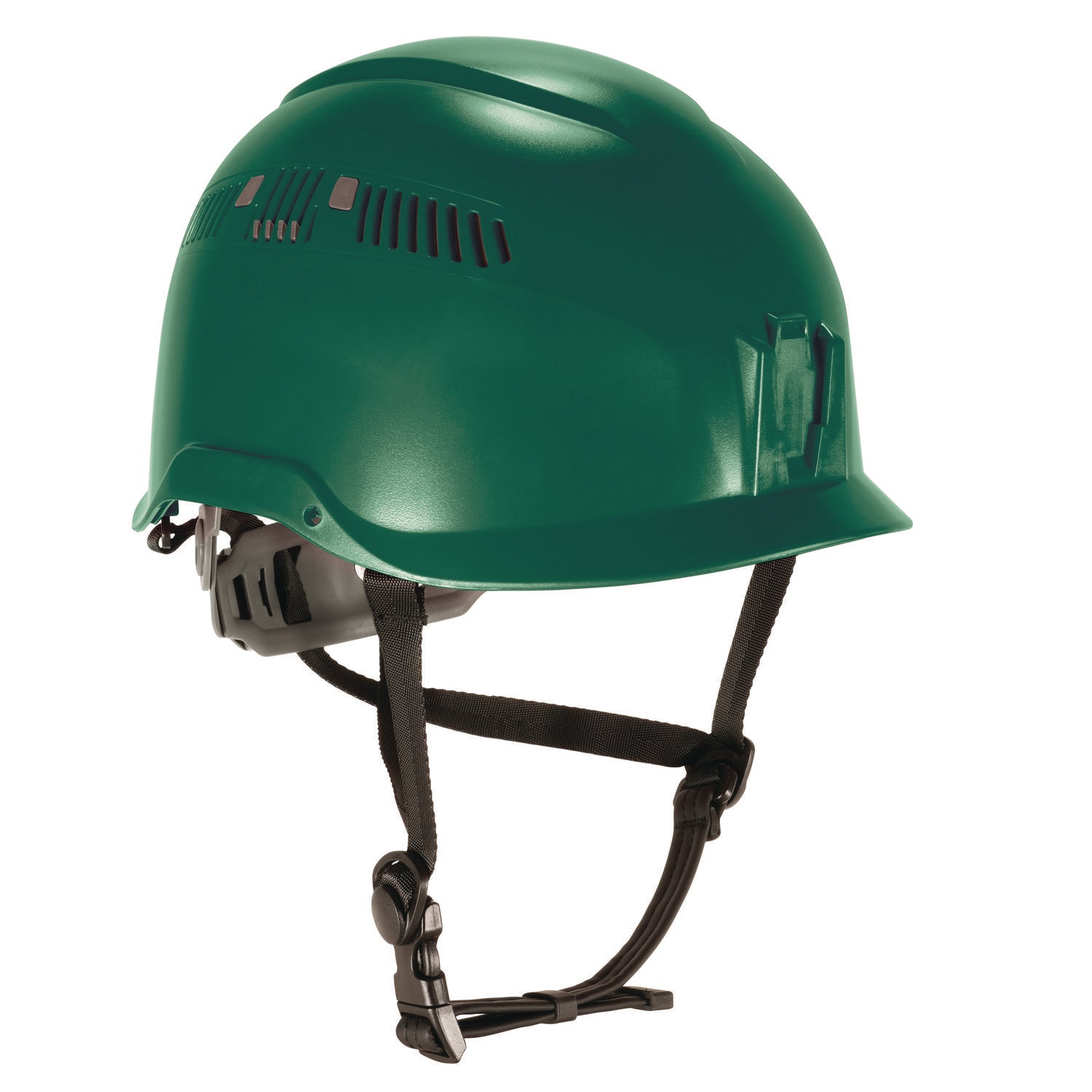 ergodyne® Skullerz 8977 Class C Safety Helmet with Adjustable Venting, 6-Point Ratchet Suspension, Green