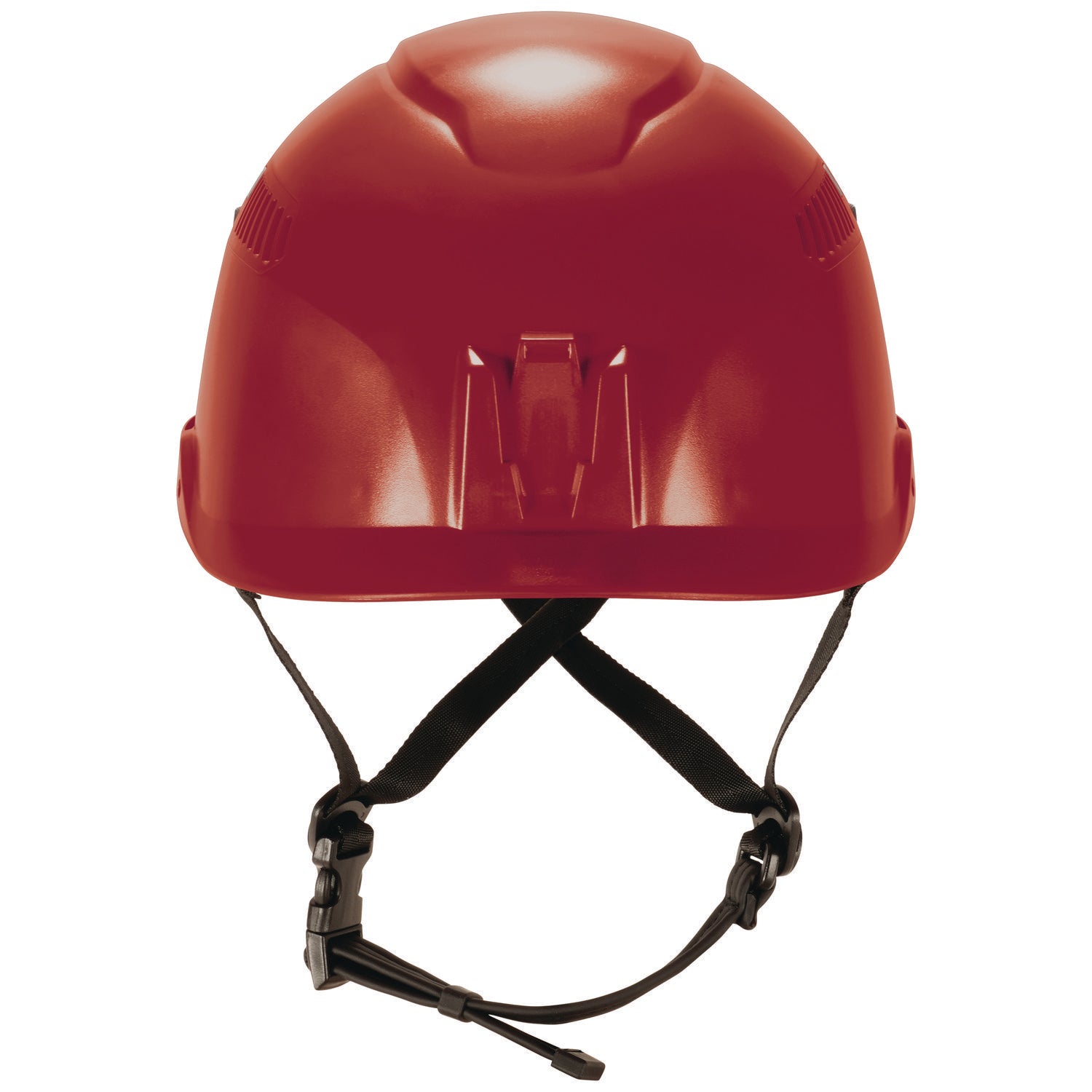 ergodyne® Skullerz 8977 Class C Safety Helmet with Adjustable Venting, 6-Point Ratchet Suspension, Red