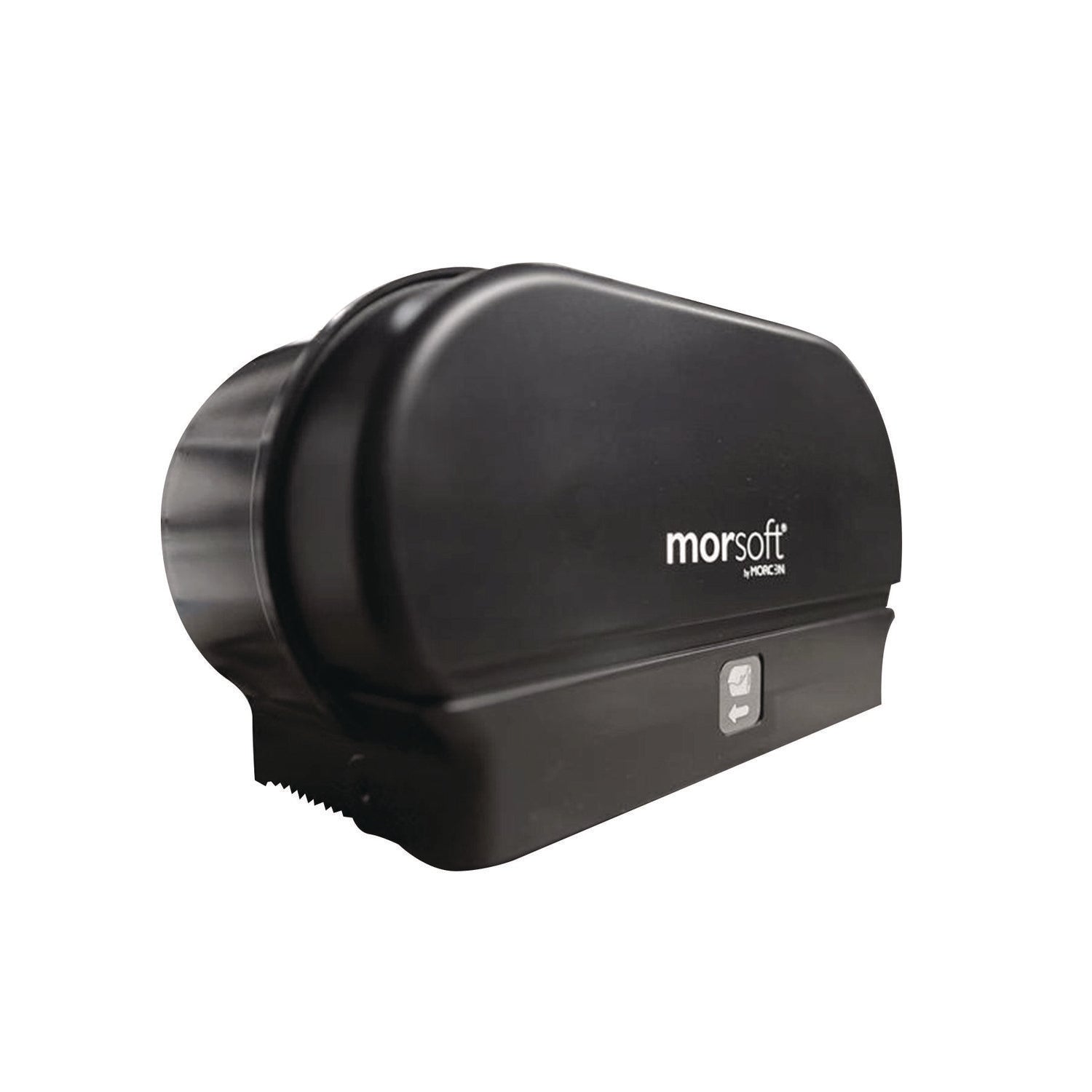 Morcon Tissue Morsoft Small Core Tissue Dispenser, 11.86 x 5.48 x 7.32, Black Translucent