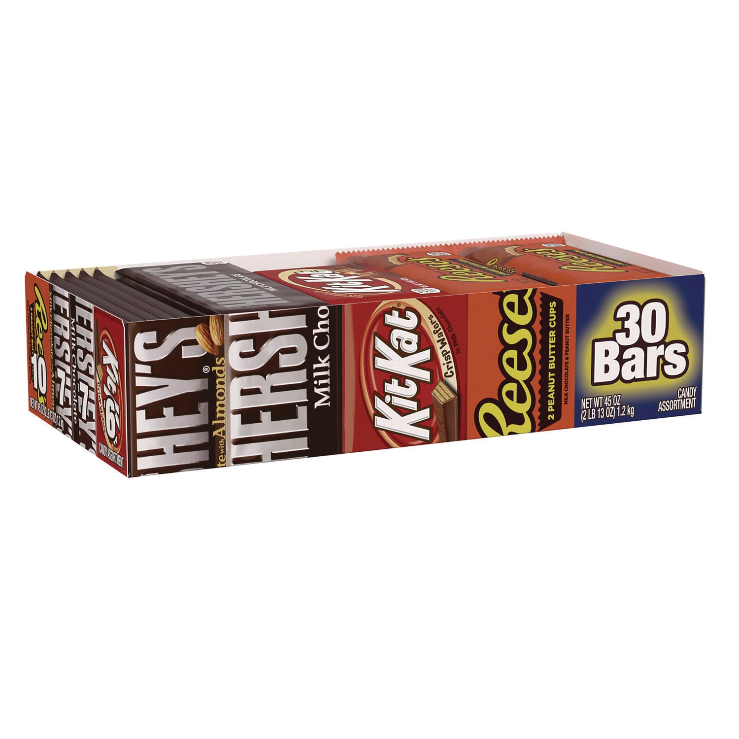 Hershey®'s Full Size Chocolate Candy Bar Variety Pack, Assorted, 1.5 oz Bars, 30 Bars