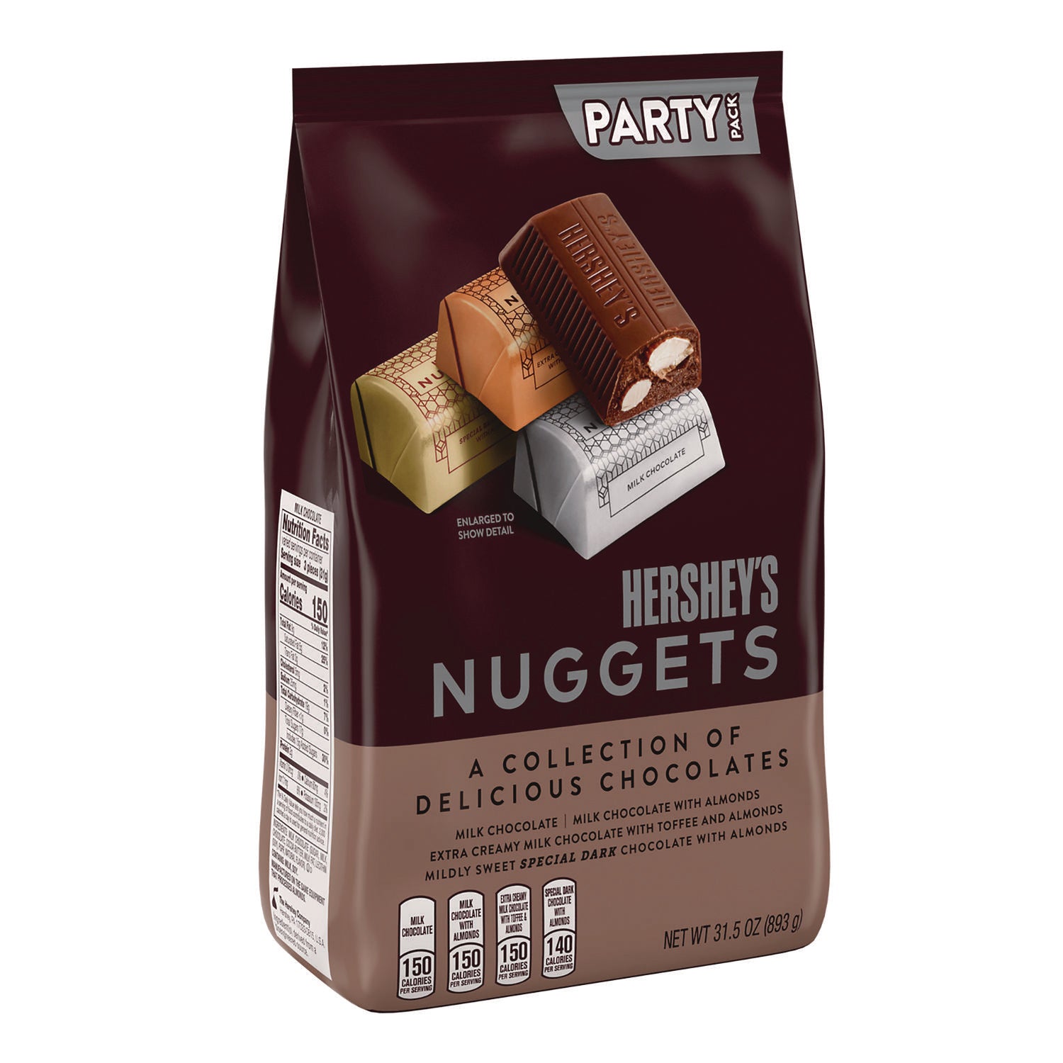 Hershey®'s Nuggets, Party Pack, Assorted, 31.5 oz Bag