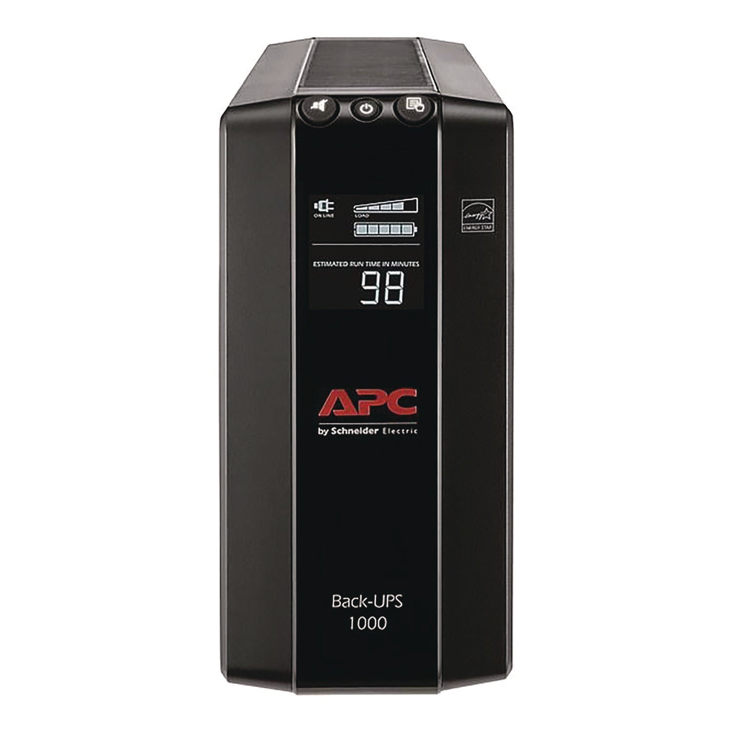 APC® BX850M BACK-UPS PRO BX SERIES COMPACT TOWER BATTERY BACKUP SYSTEM, 8 OUTLETS, 1000VA, 1103 J