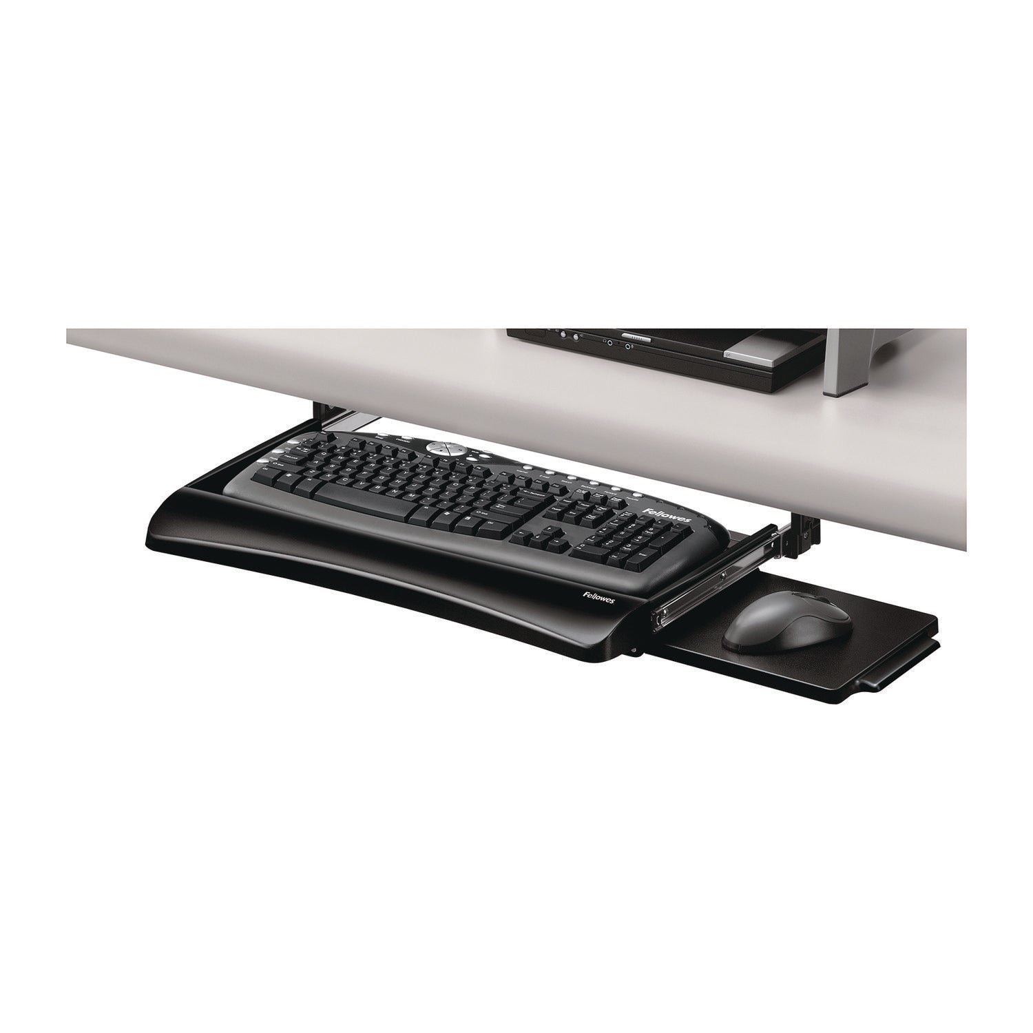 Fellowes® Office Suites Underdesk Keyboard Drawer, Black