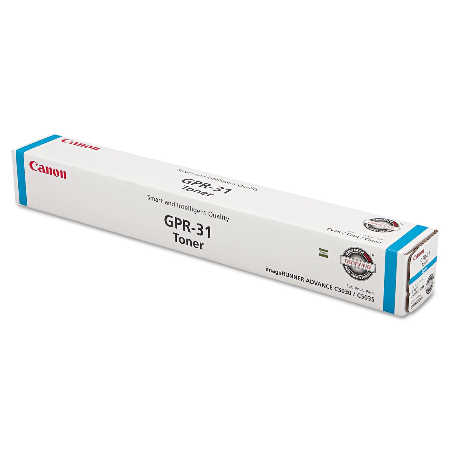 2794B003AA (GPR-31) Toner, 27,000 Page-Yield, Cyan