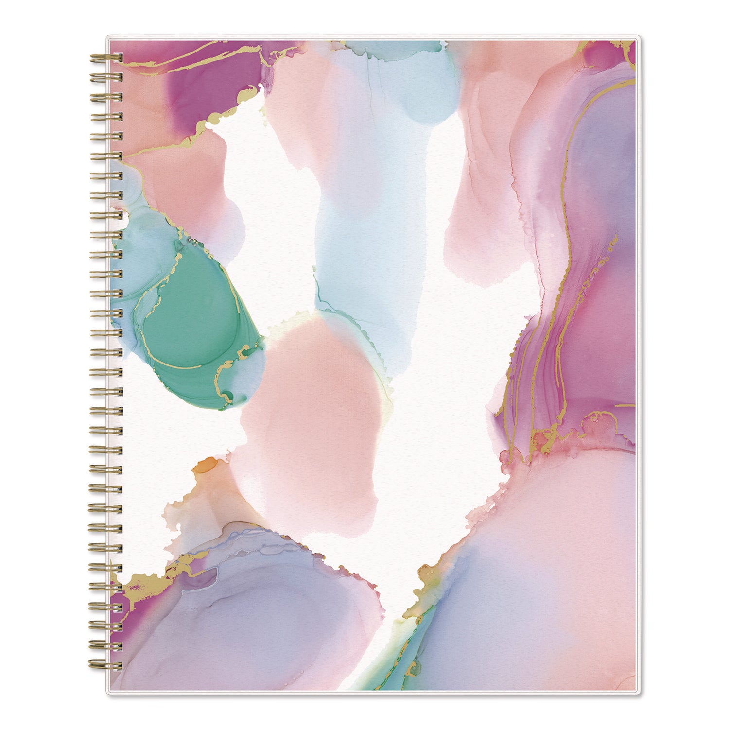 Blue Sky® Ashley G Multicolor Smoke Academic Year Weekly/Monthly Planner, Abstract Artwork, 11 x 8.5, 12-Month: July 2024 to June 2025