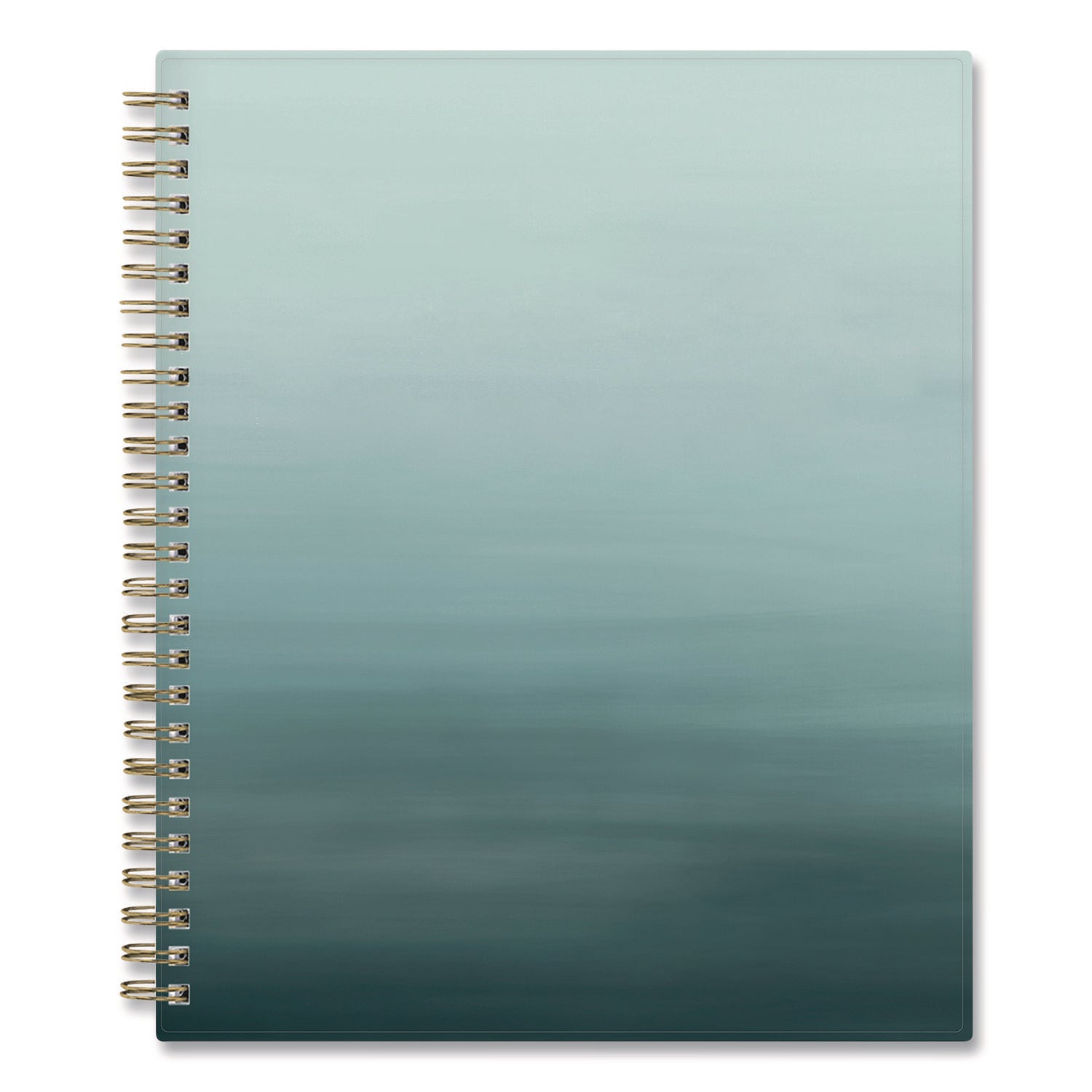 Blue Sky® Life Note-It Marina Weekly/Monthly Planner, Calm Waters Artwork, 9 x 7, Shades of Blue Cover, 12-Month (Jan to Dec): 2025