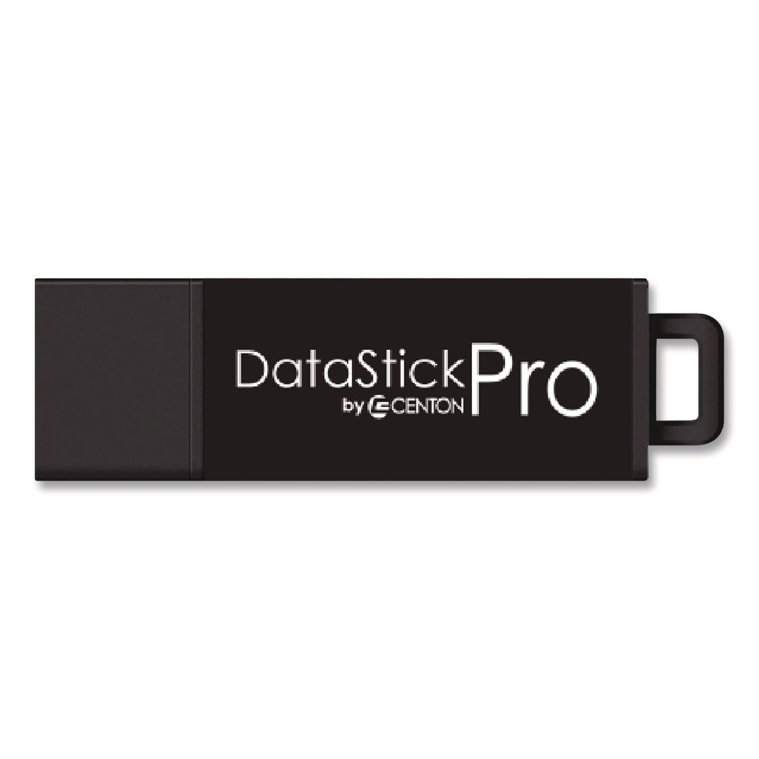 Centon DataStick Pro USB 3.2 Type A Flash Drive, 64 GB, Black, 10/Pack