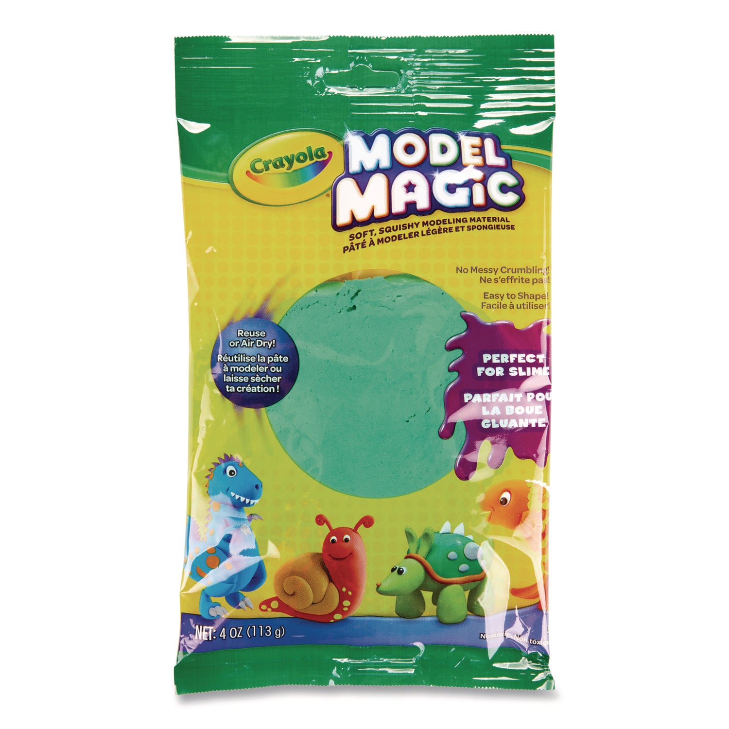 Crayola® Model Magic Modeling Compound, Green, 4 oz Pack