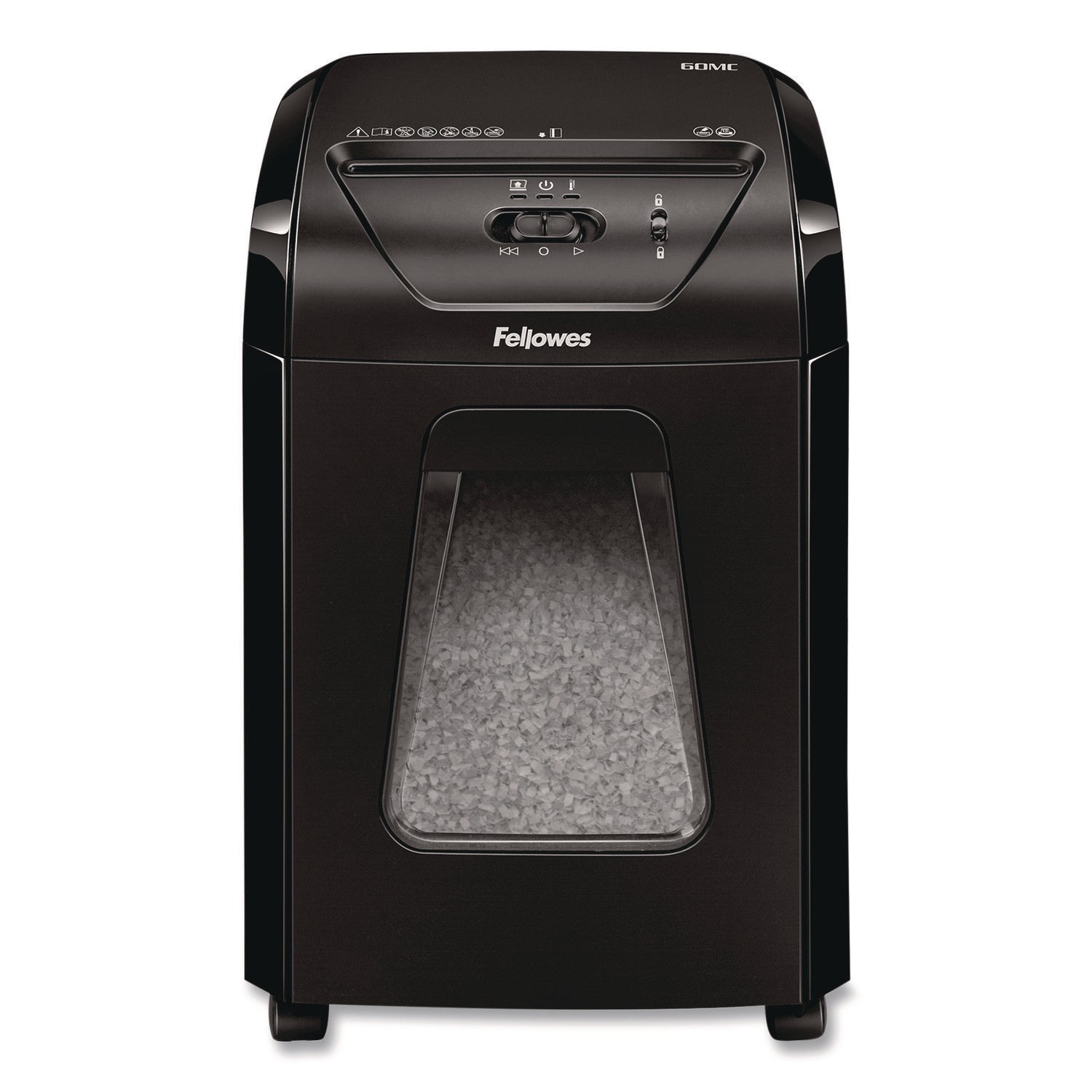 Fellowes® Powershred 60MC Micro-Cut Shredder, 10 Sheet Capacity