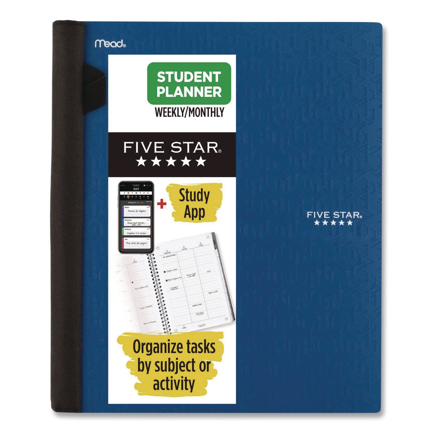 Five Star® Advance Academic Year Weekly/Monthly Planner, 11 x 8.5, Randomly Assorted Cover Color, 12-Month: July 2024 to June 2025