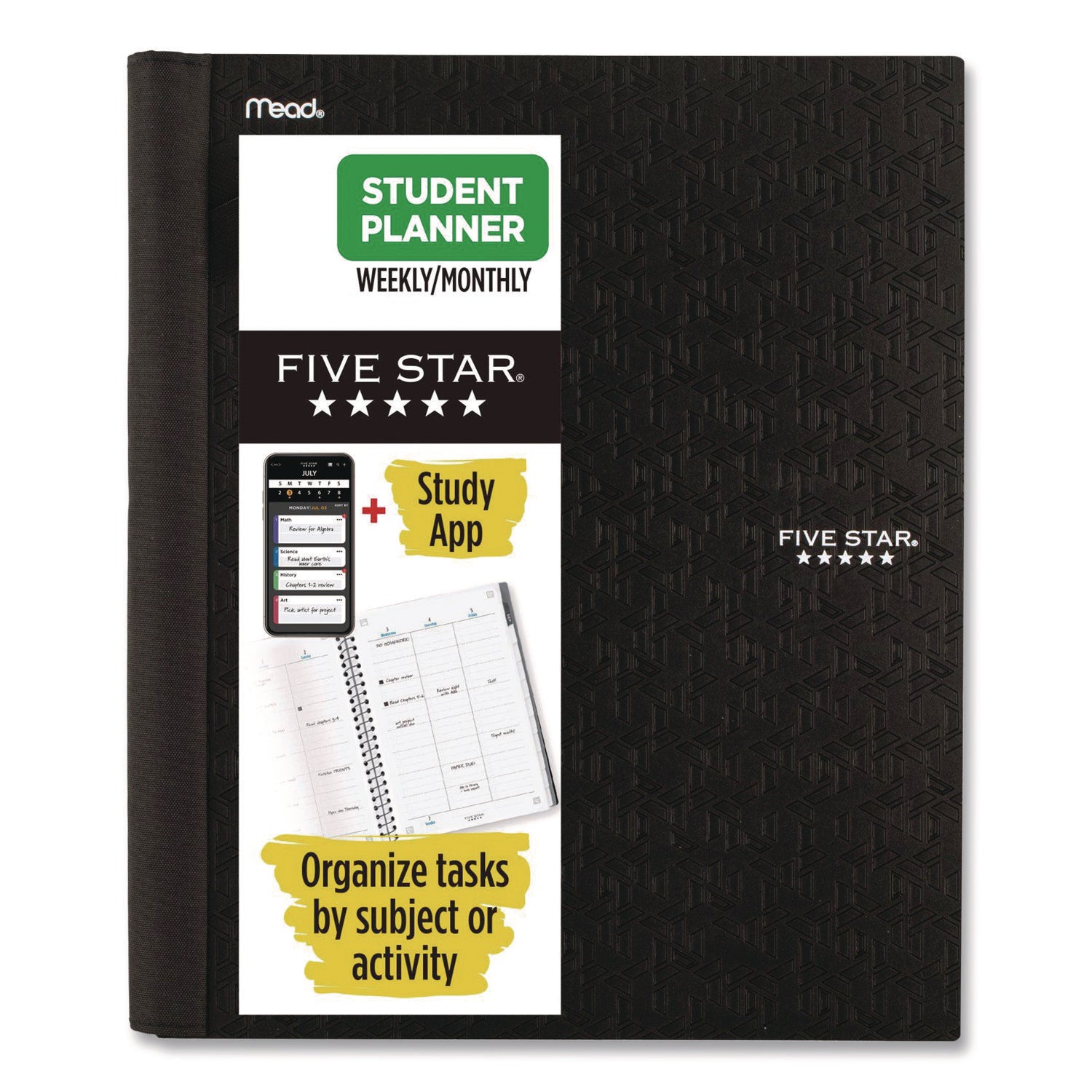 Five Star® Advance Academic Year Weekly/Monthly Planner, 11 x 8.5, Randomly Assorted Cover Color, 12-Month: July 2024 to June 2025