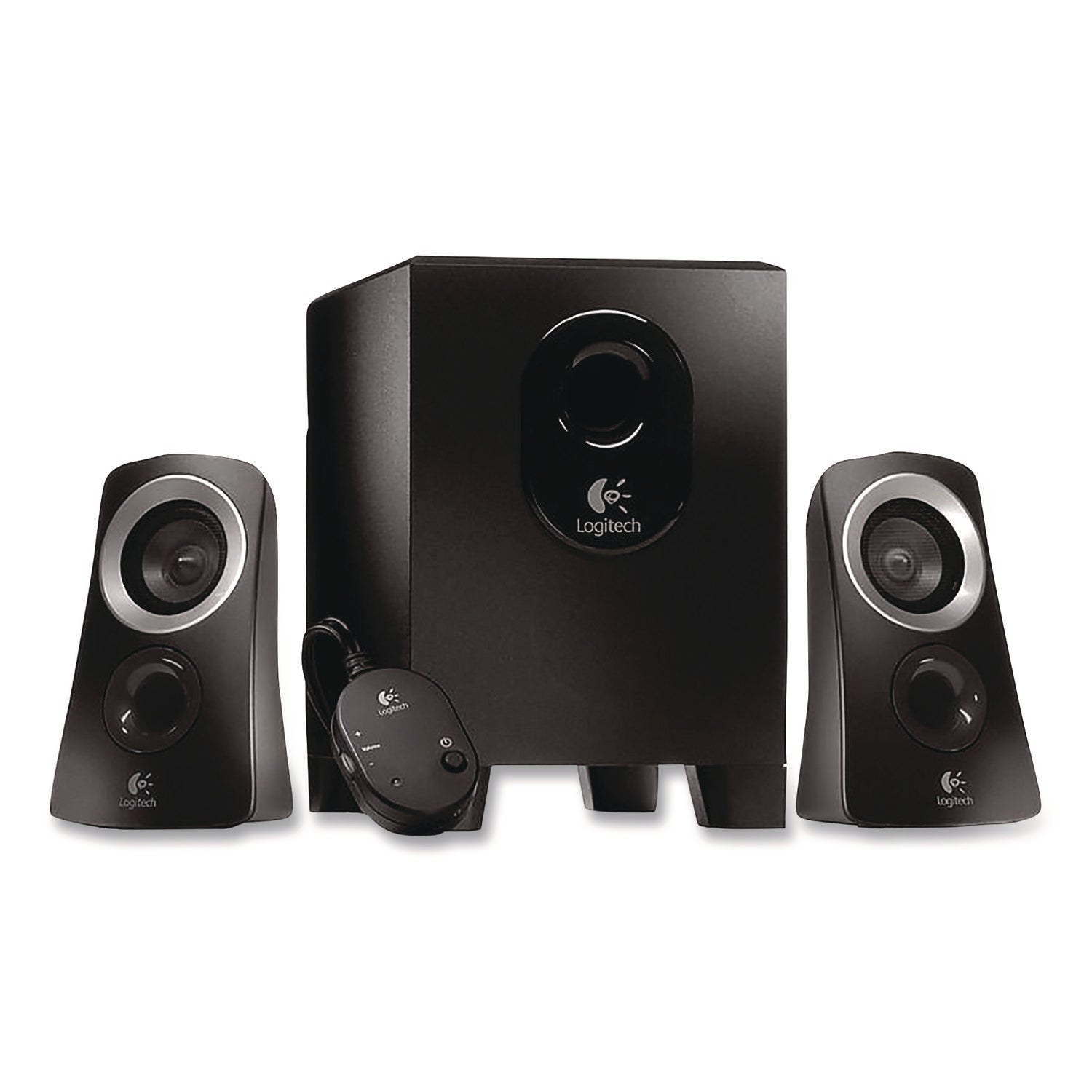 Logitech® Z313 Computer Speaker System, Black