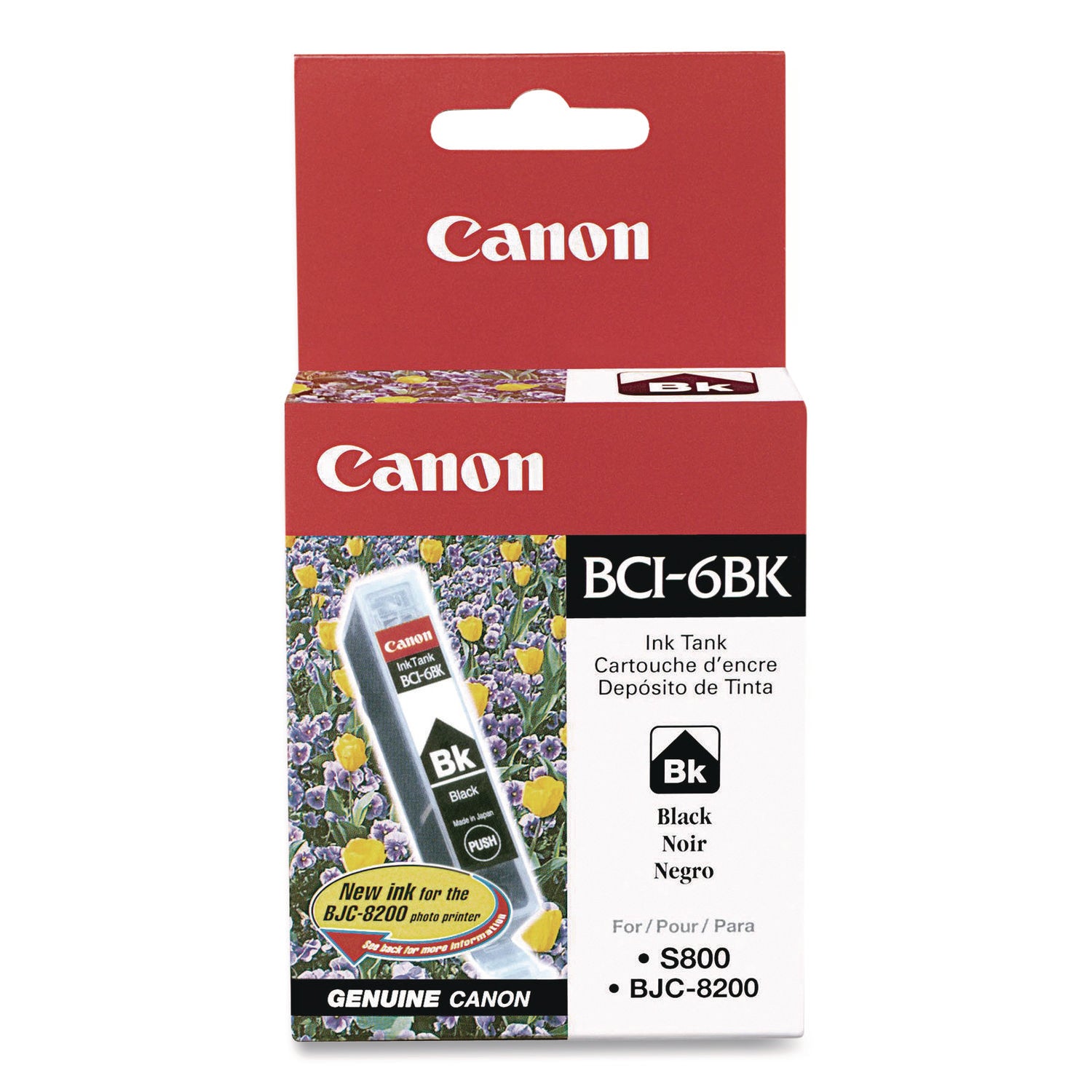 Canon® 4705A003 (BCI-6) Ink, Black