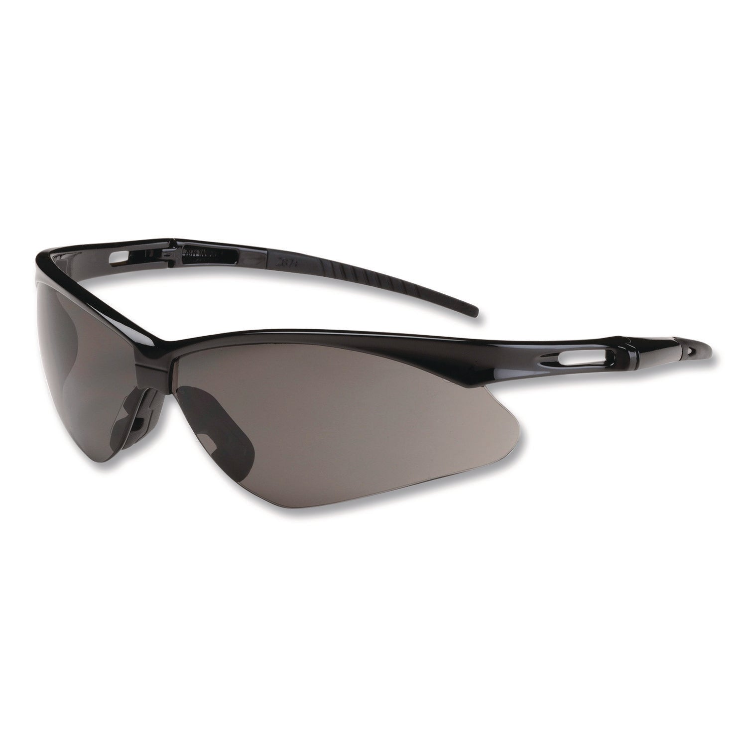 Bouton® Anser Optical Safety Glasses, Black Frame, Gray Lens