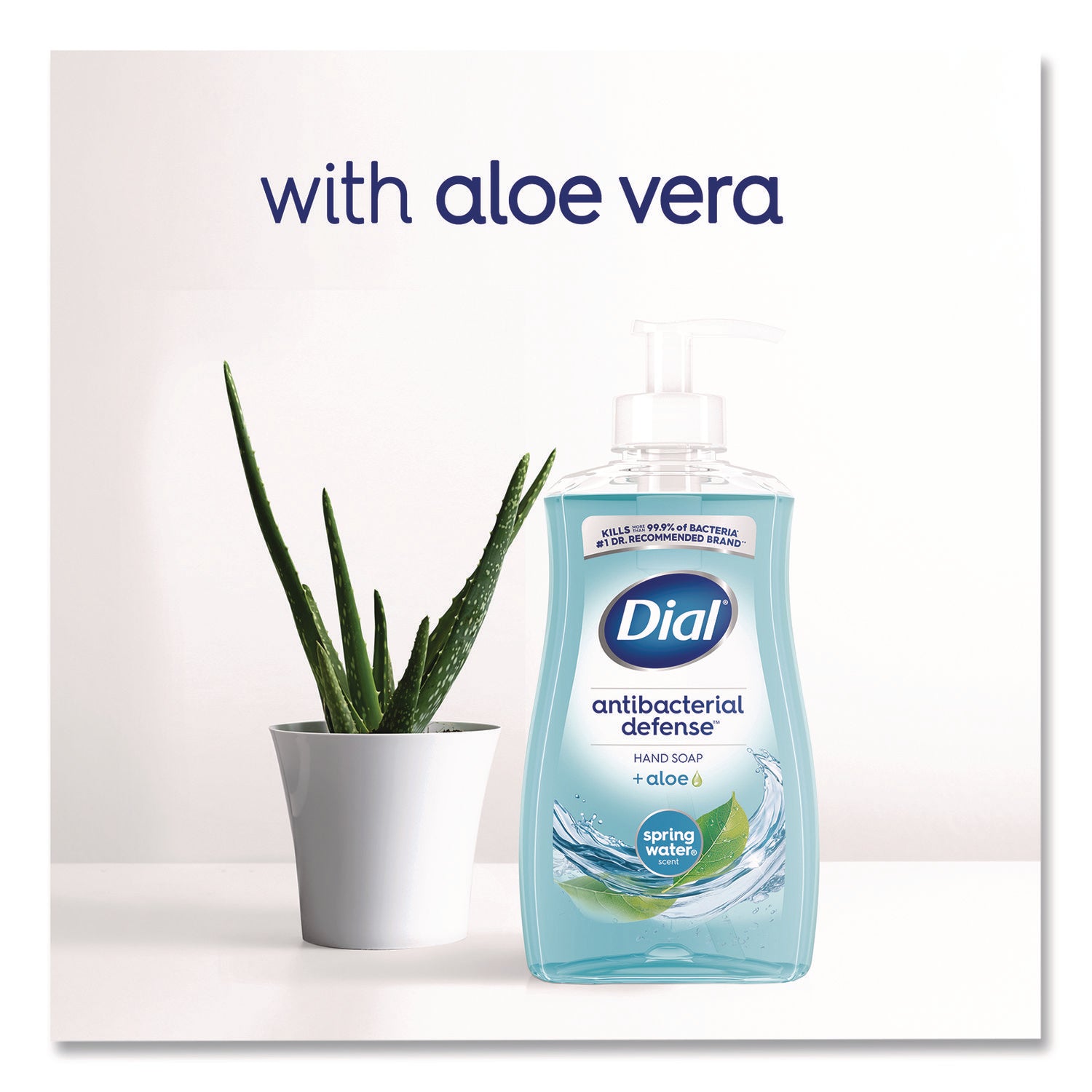 Dial® Antibacterial Liquid Hand Soap, Spring Water, 11 oz