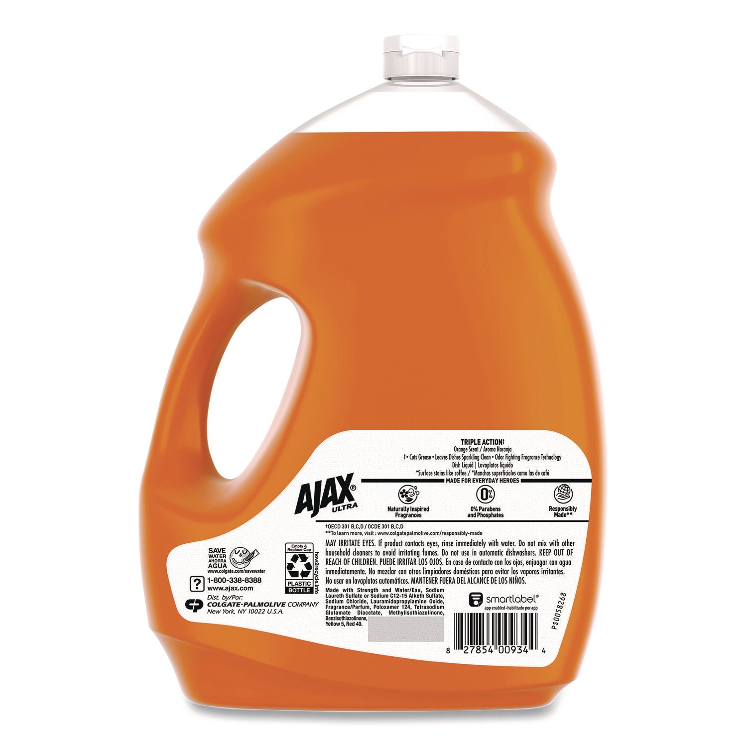 Ajax® Dish Detergent Refill, Fresh Citrus Scent, 145 oz Bottle