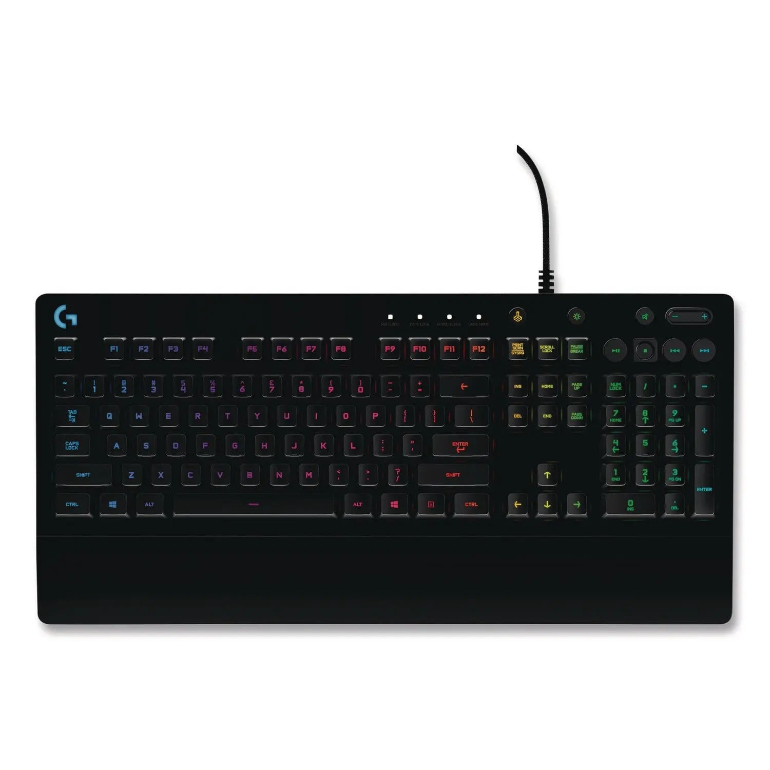 Logitech® Prodigy G213 RGB Wired Gaming Keyboard, Black Logitech® Flipcost