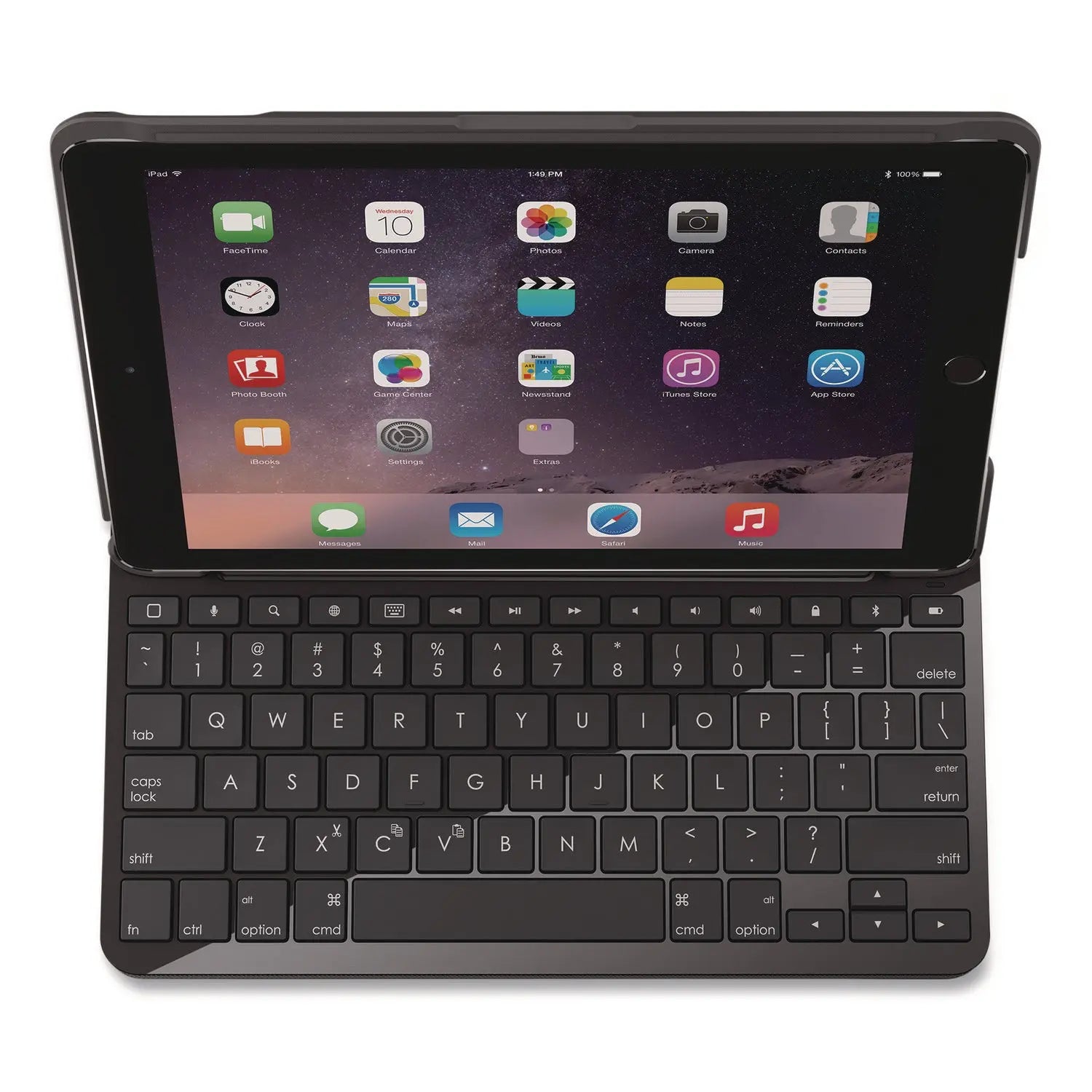 Logitech® Slim Folio with Bluetooth Keyboard for iPad 5th/6th Gen, Black Logitech® Flipcost