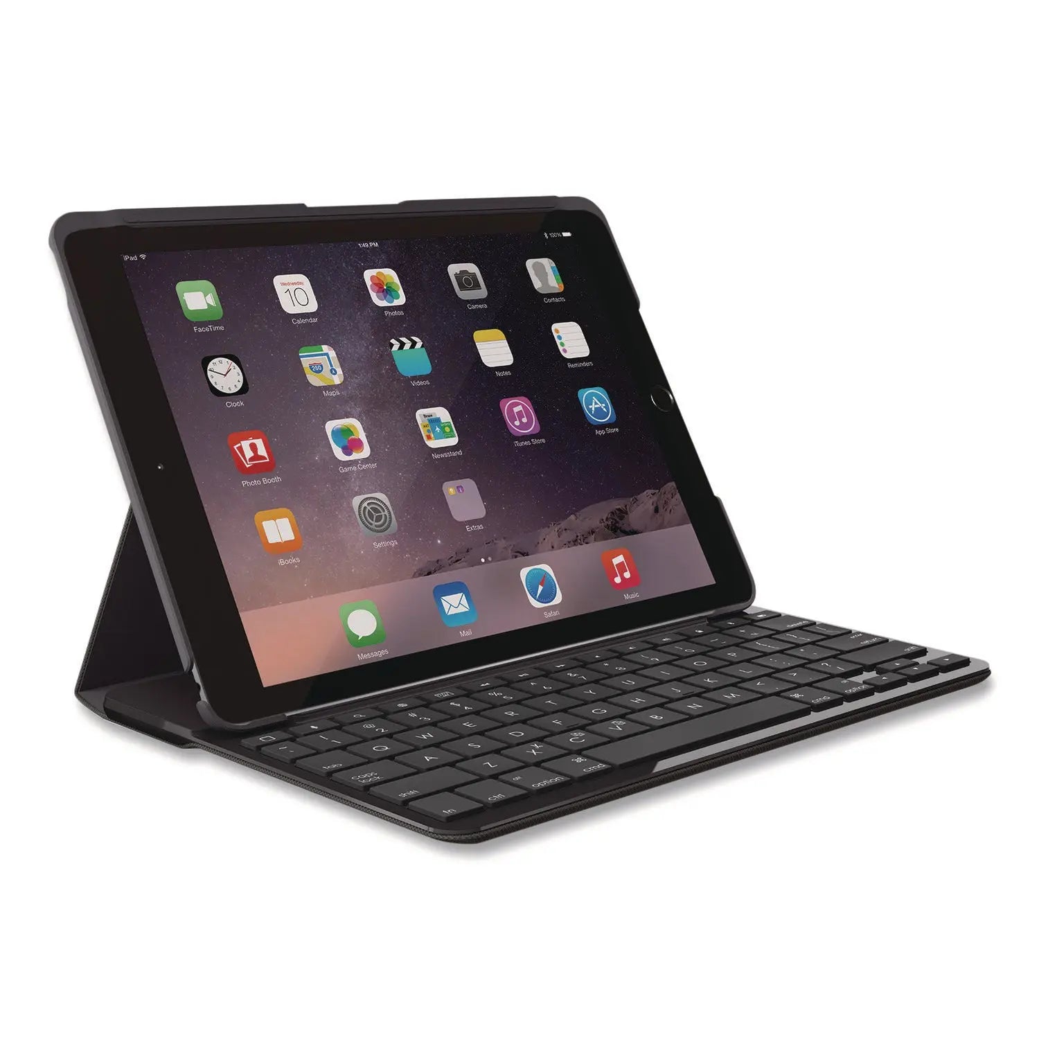 Logitech® Slim Folio with Bluetooth Keyboard for iPad 5th/6th Gen, Black Logitech® Flipcost