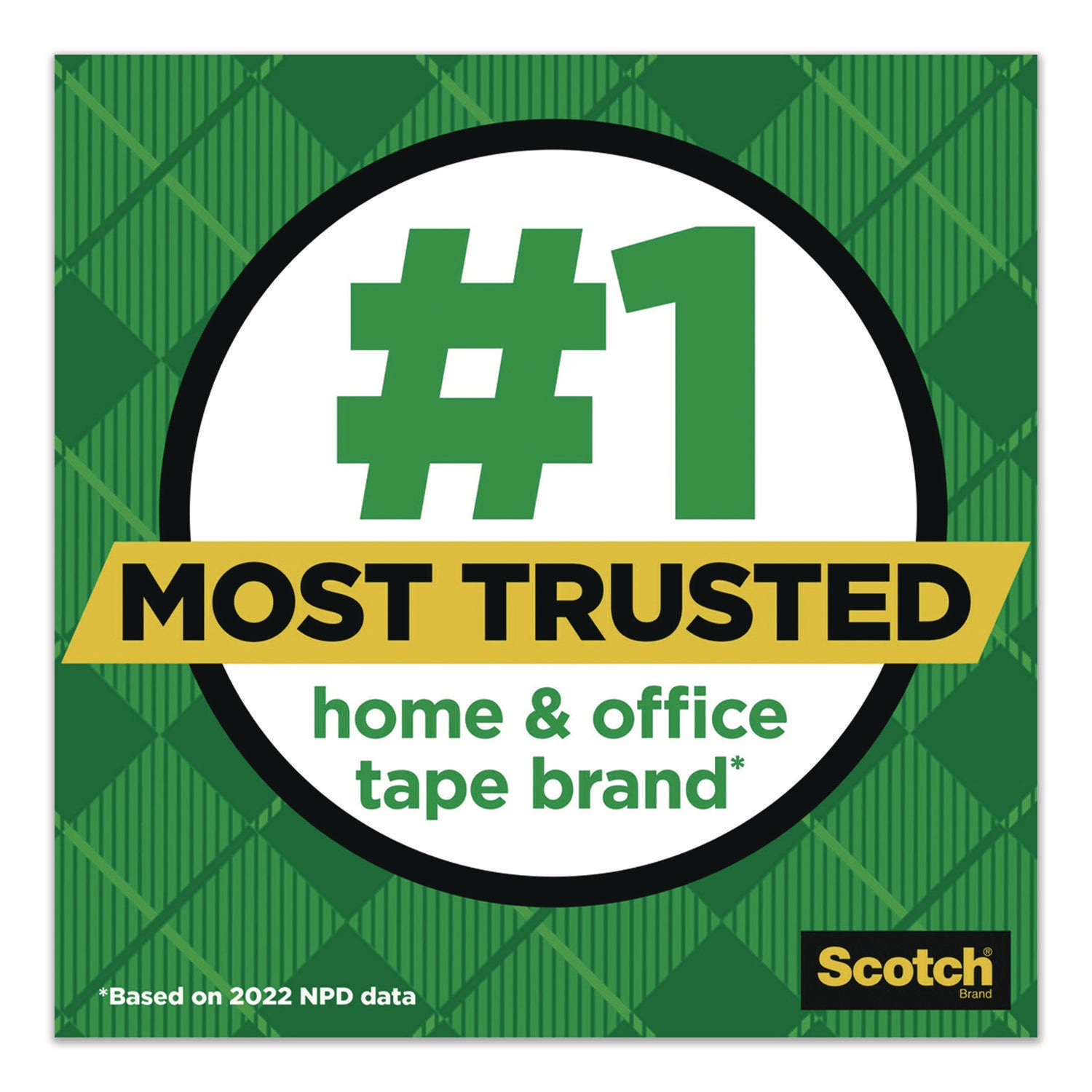 Scotch® Magic Tape Refill, 1" Core, 0.75" x 22.2 yds, Clear, 3/Pack