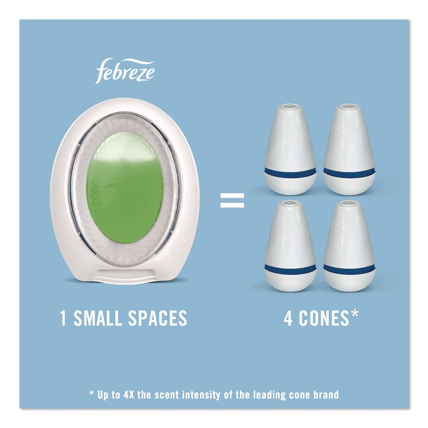 Febreze® smallSPACES, Gain Original, 0.25 oz, 4/Pack