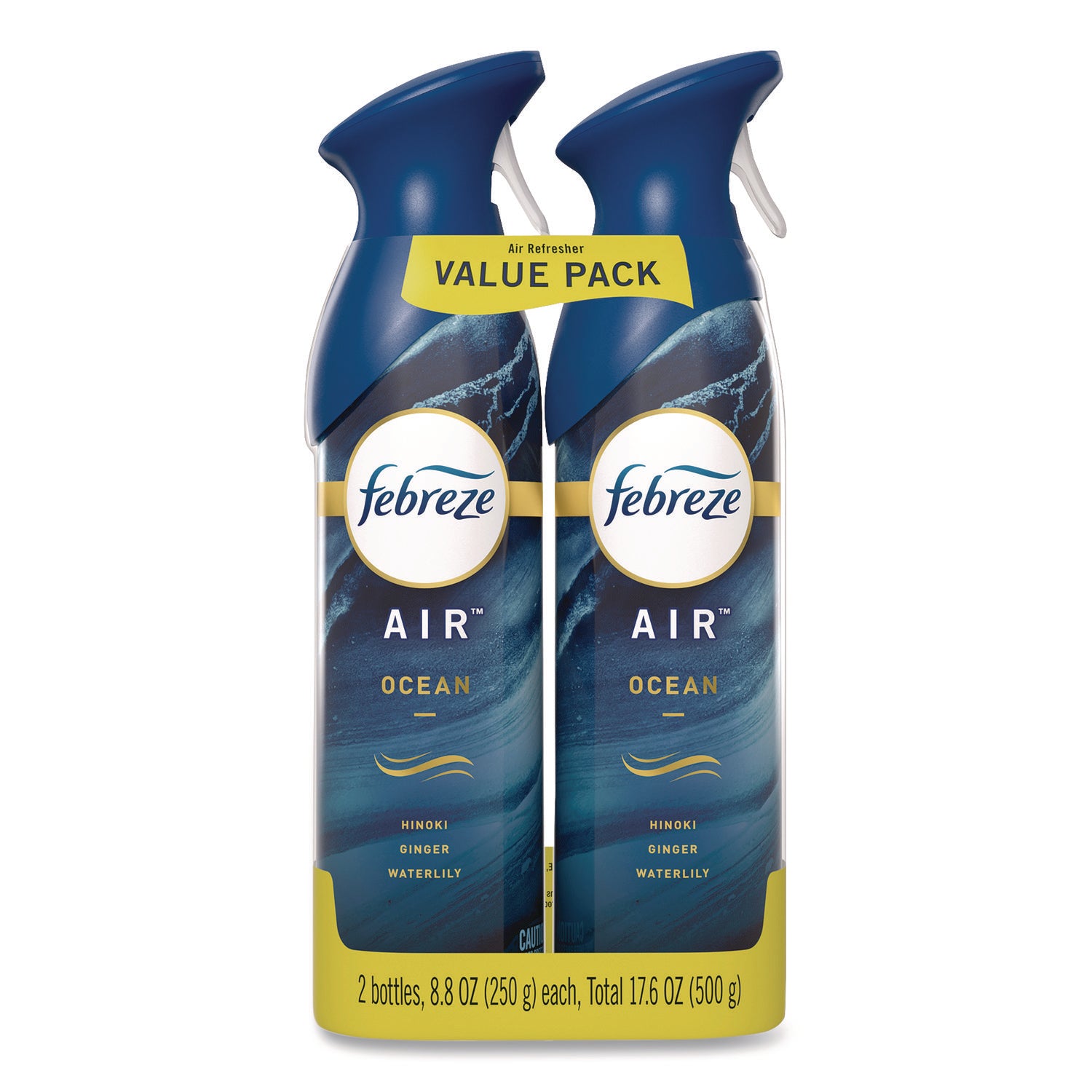 Febreze® AIR, Ocean, 8.8 oz Aerosol Spray, 2/Pack