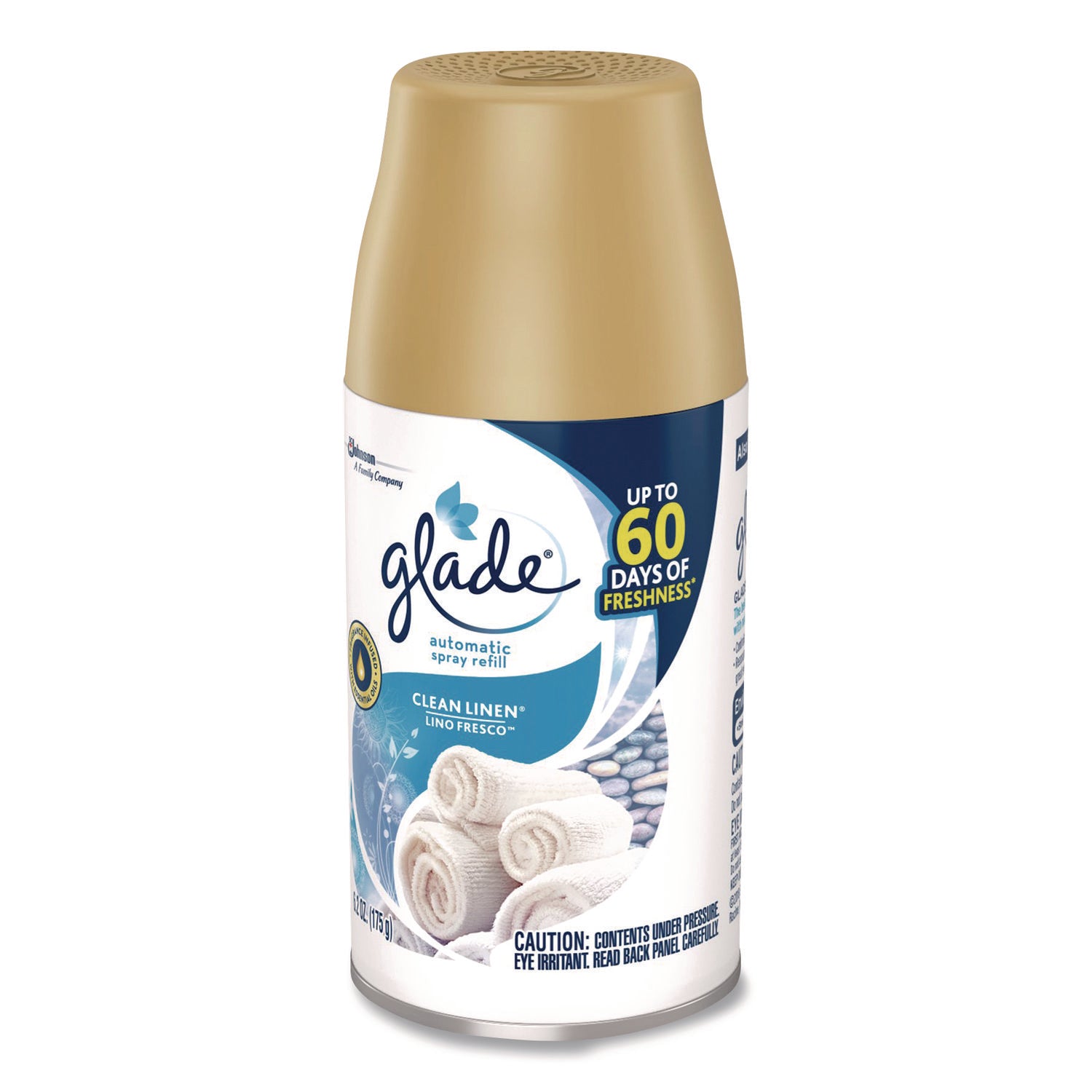 Glade® Automatic Air Freshener Refill, Clean Linen, 6.2 oz Can, 3/Pack