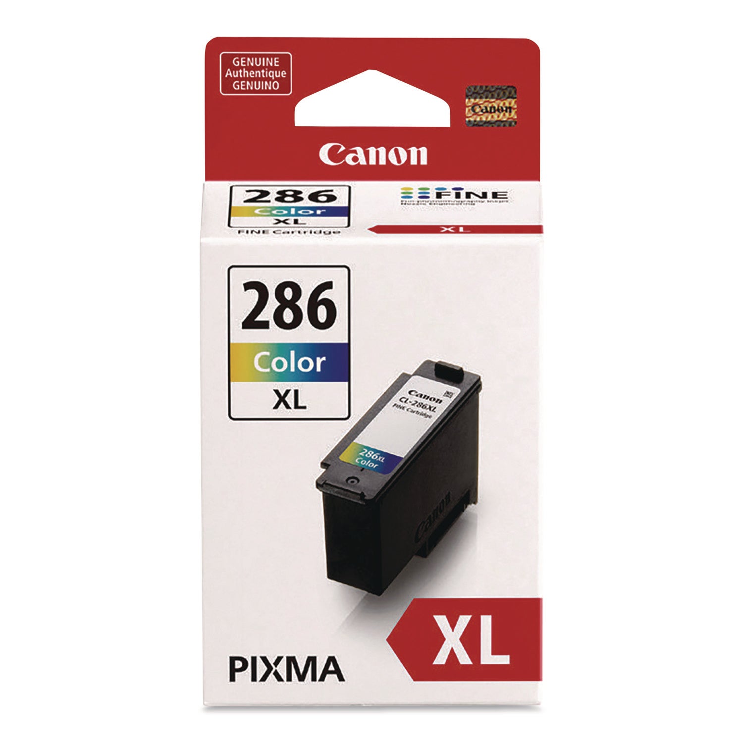 Canon® 6216C001 (CL 286XL) High-Yield Ink, Tri-Color