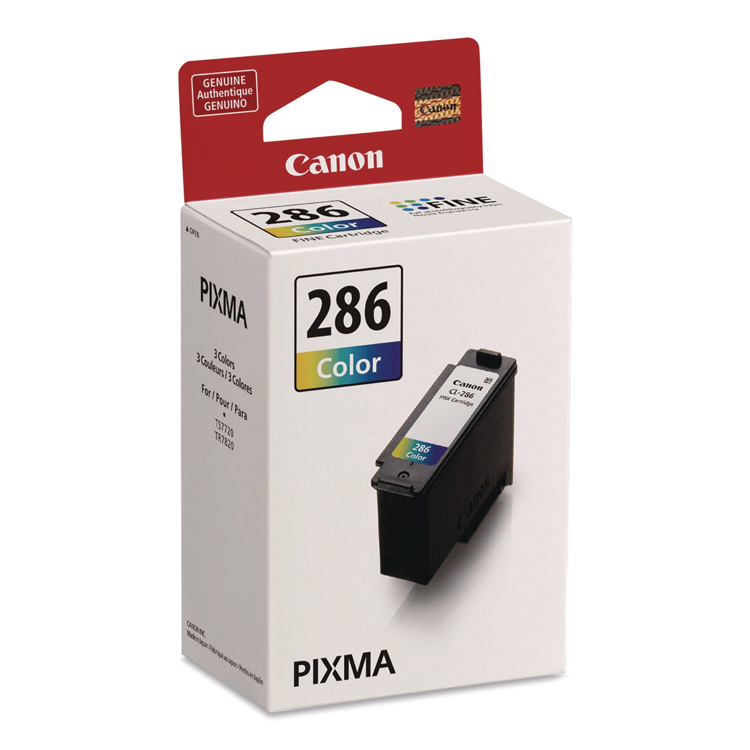 Canon® 6217C001 (CL 286) Ink, Tri-Color