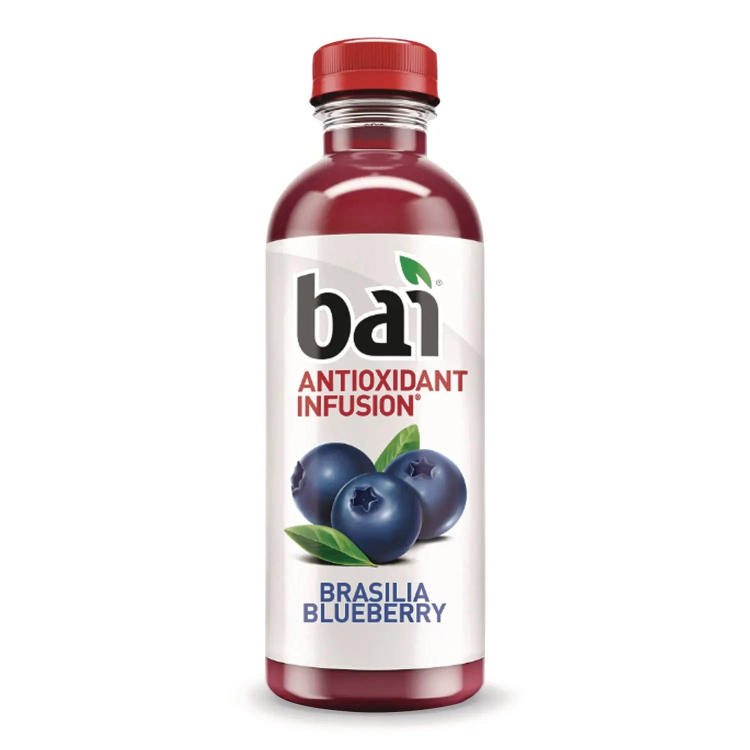 Bai Antioxidant Infused Beverage, Brasilia Blueberry, 18 oz Bottle, 12/Carton Bai Flipcost