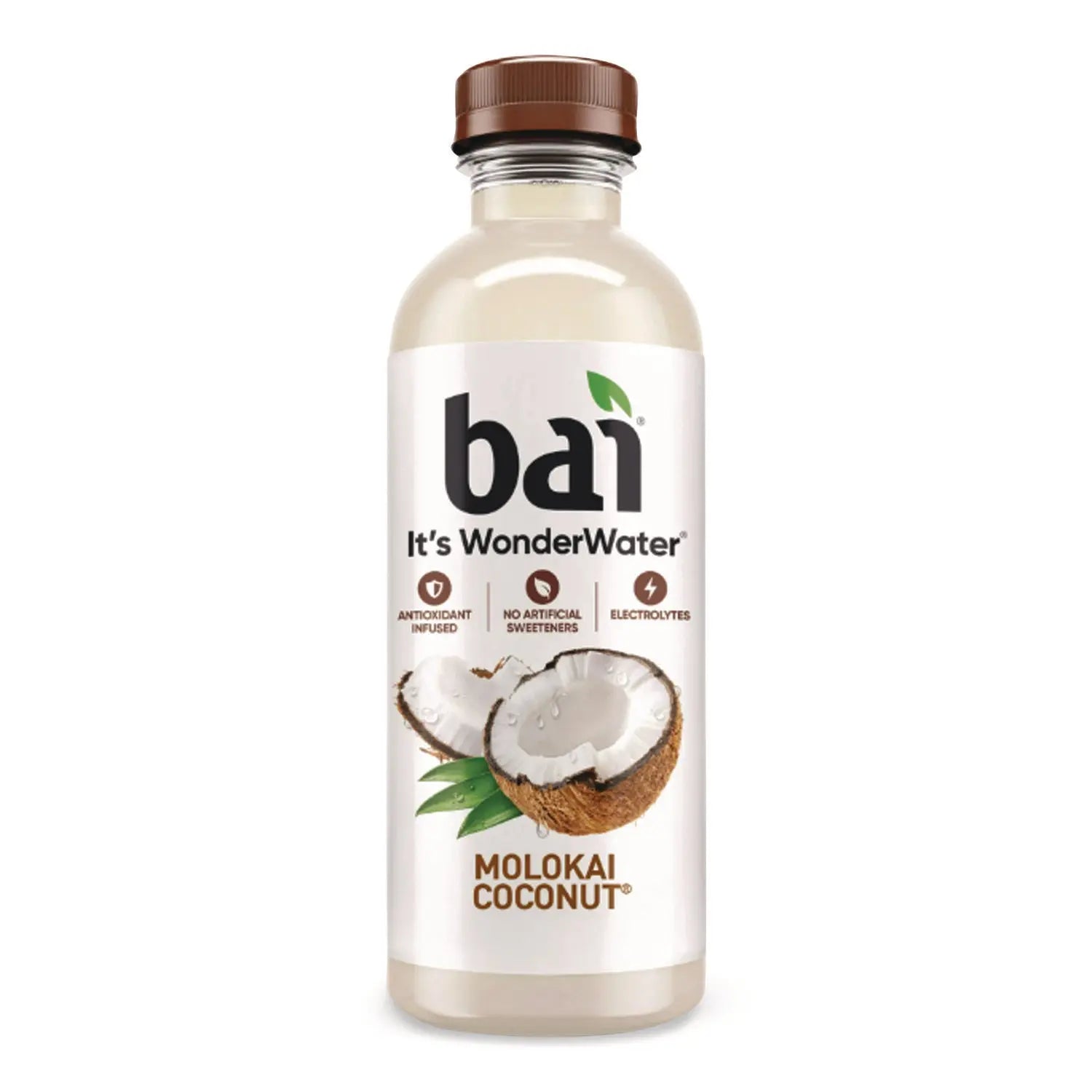 Bai Antioxidant Infused Beverage, Cocofusions Molokai Coconut, 18 oz Bottle, 12/Carton Bai Flipcost