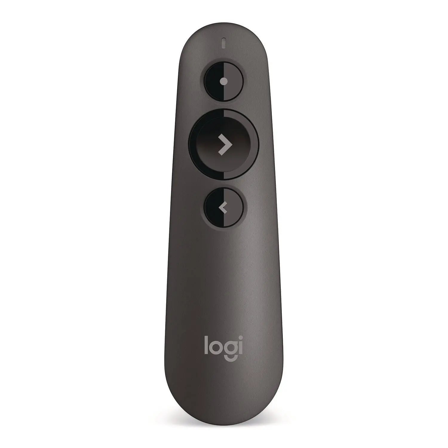 Logitech® R500 Laser Presentation Remote, Class 1, Projects 65 ft, Gray Logitech® Flipcost