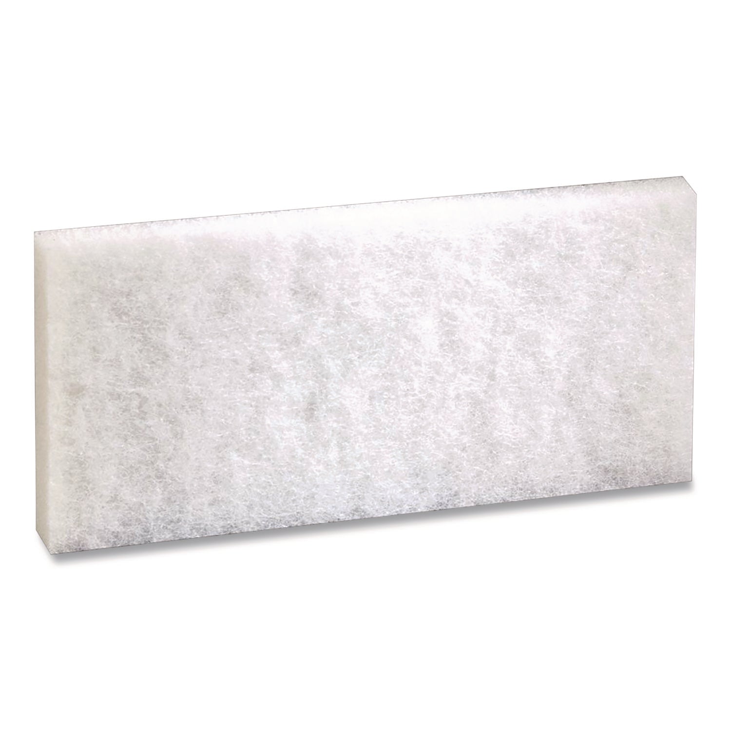 3M™ Doodlebug Scrub Pad, 4.6 x 10, White, 5/Box