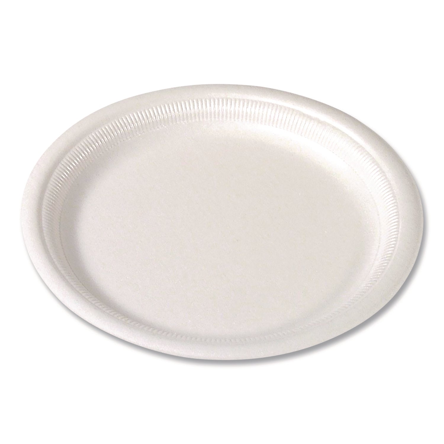 SOLO® Concorde Foam Plates, 9" dia, White, 125/Pack