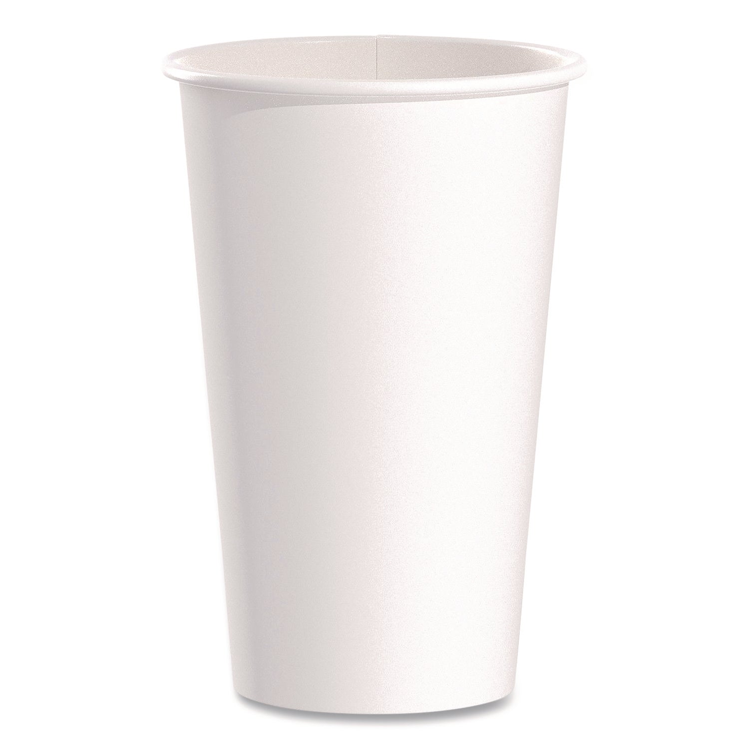 SOLO® Paper Hot Cups, 16 oz, White, 50/Pack