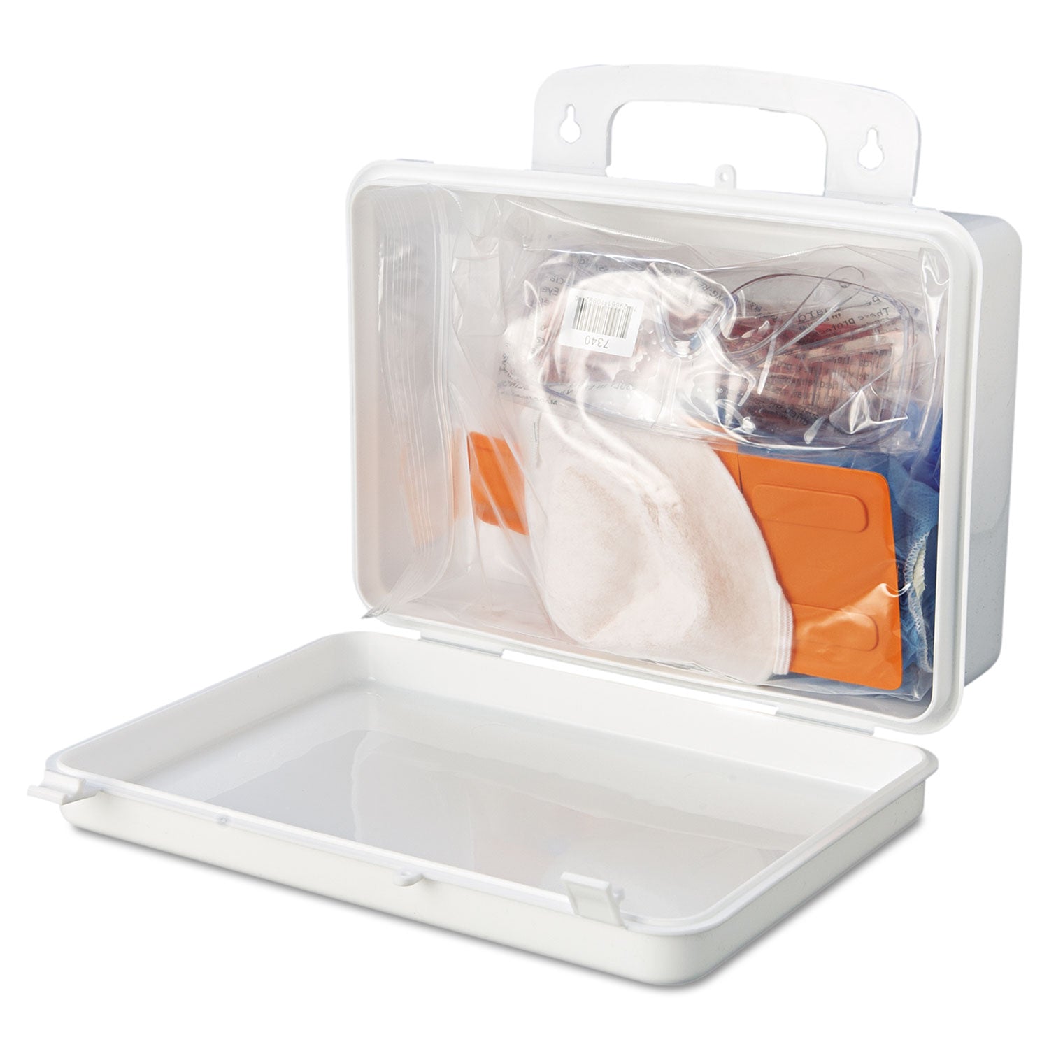 Impact® Bloodborne Pathogen Cleanup Kit, 10 x 7 x 2.5, OSHA Compliant, Plastic Case