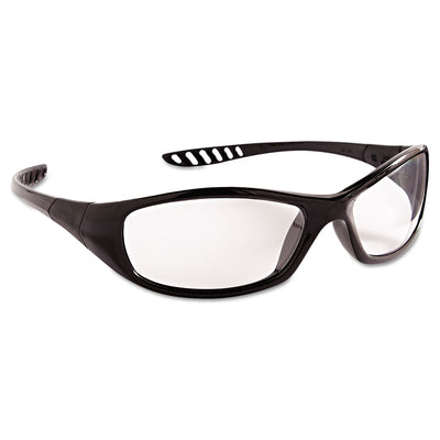 KleenGuard™ V40 HellRaiser Safety Glasses, Black Frame, Clear Anti-Fog Lens - Flipcost